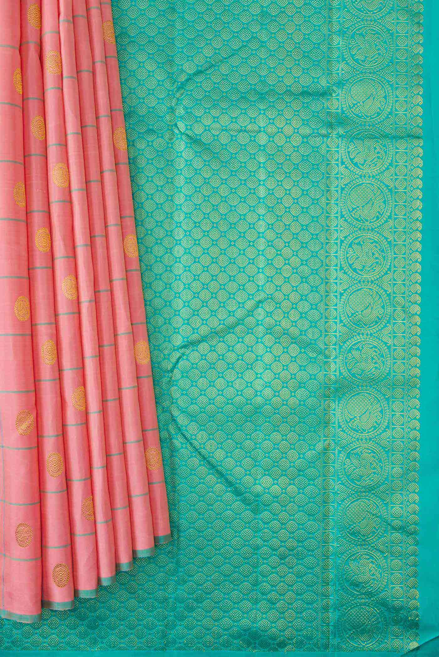 pleats pallu