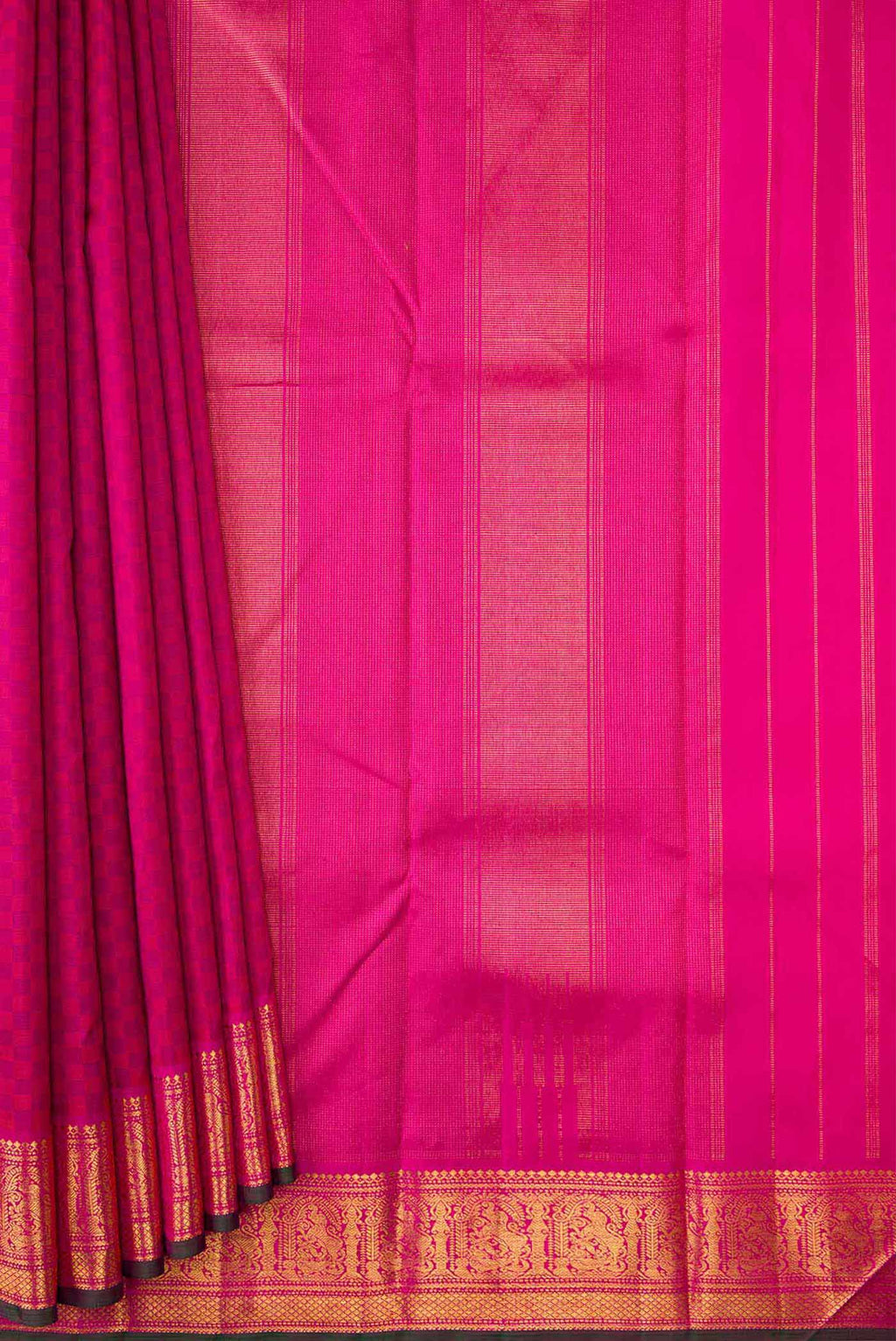 pleats pallu