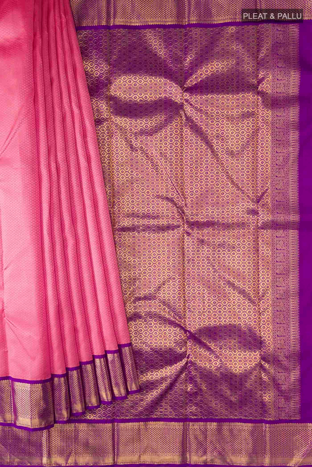pleats pallu