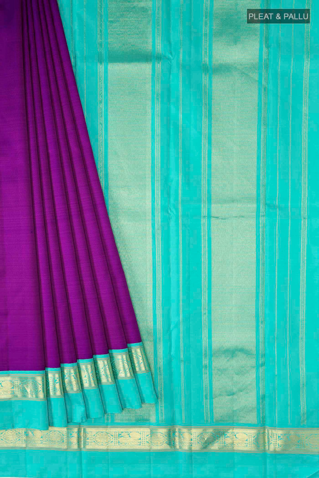 pleats pallu