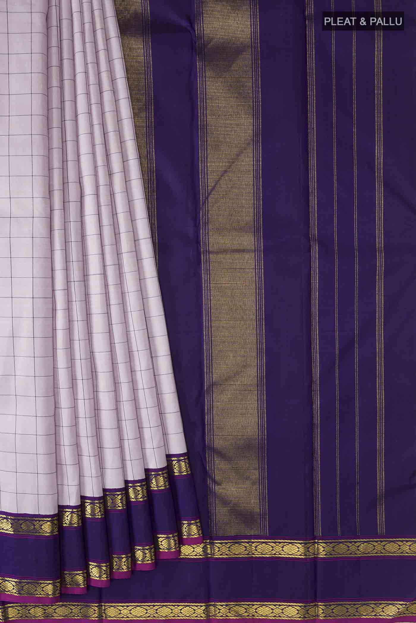 pleats pallu