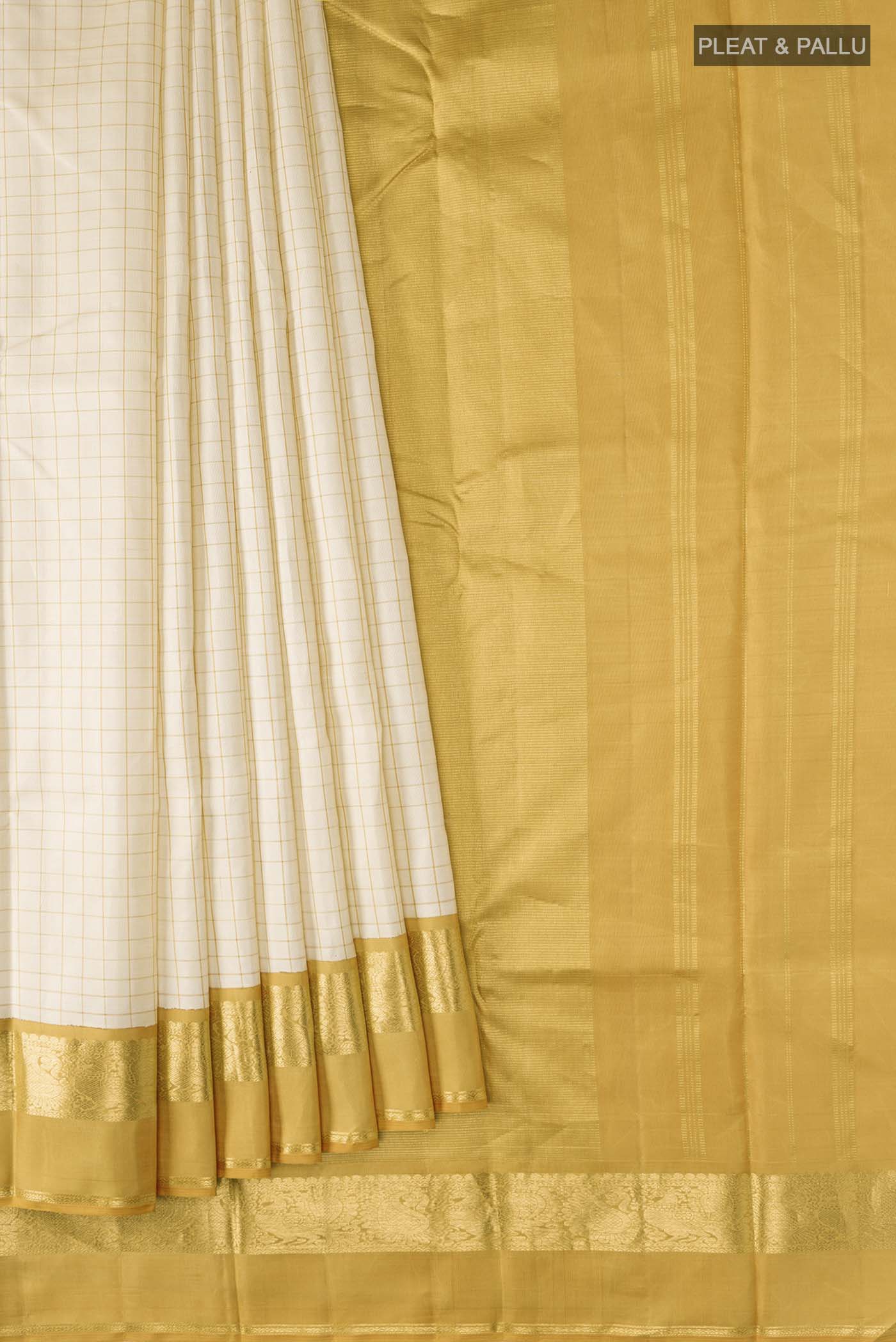 pleats pallu
