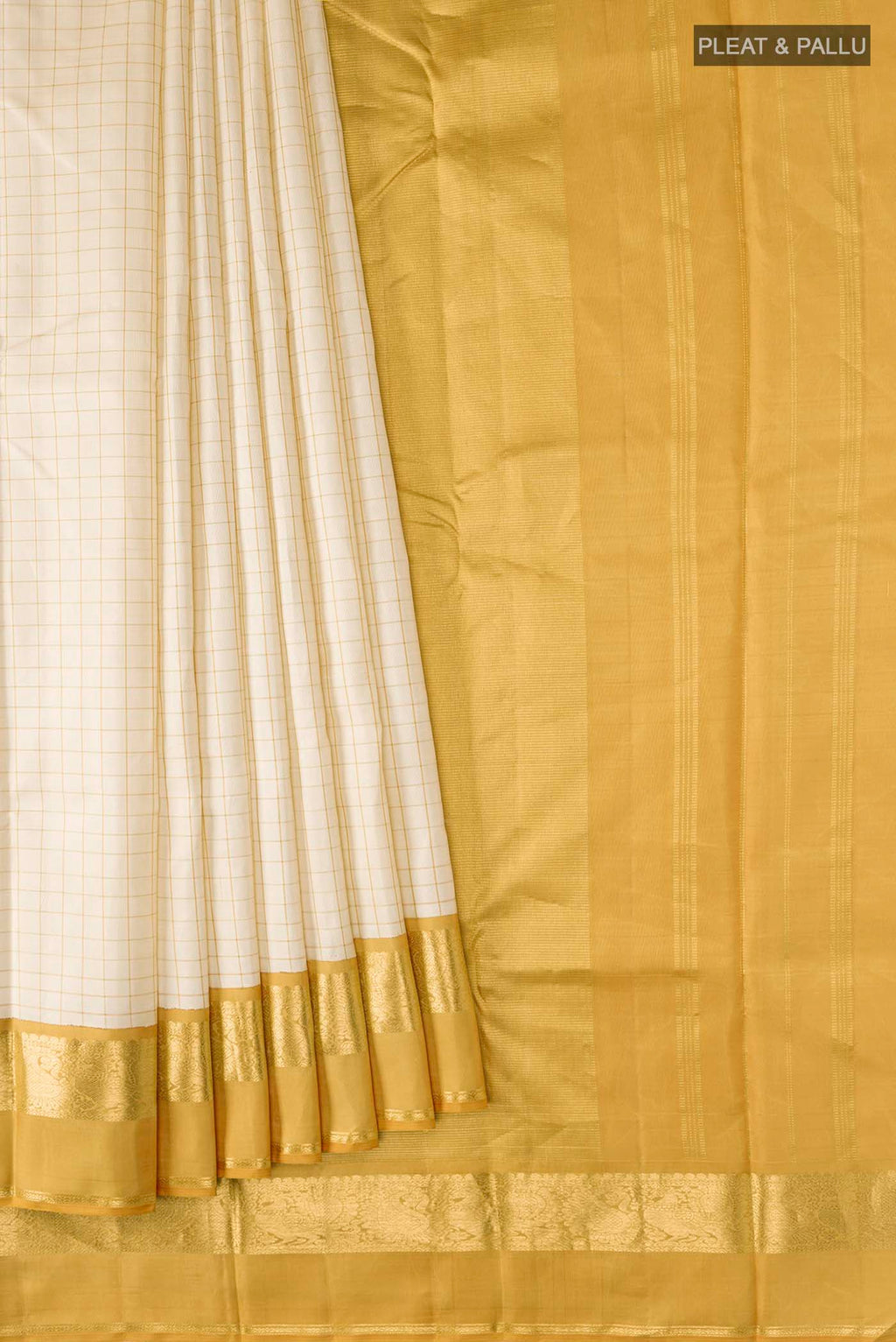 pleats pallu