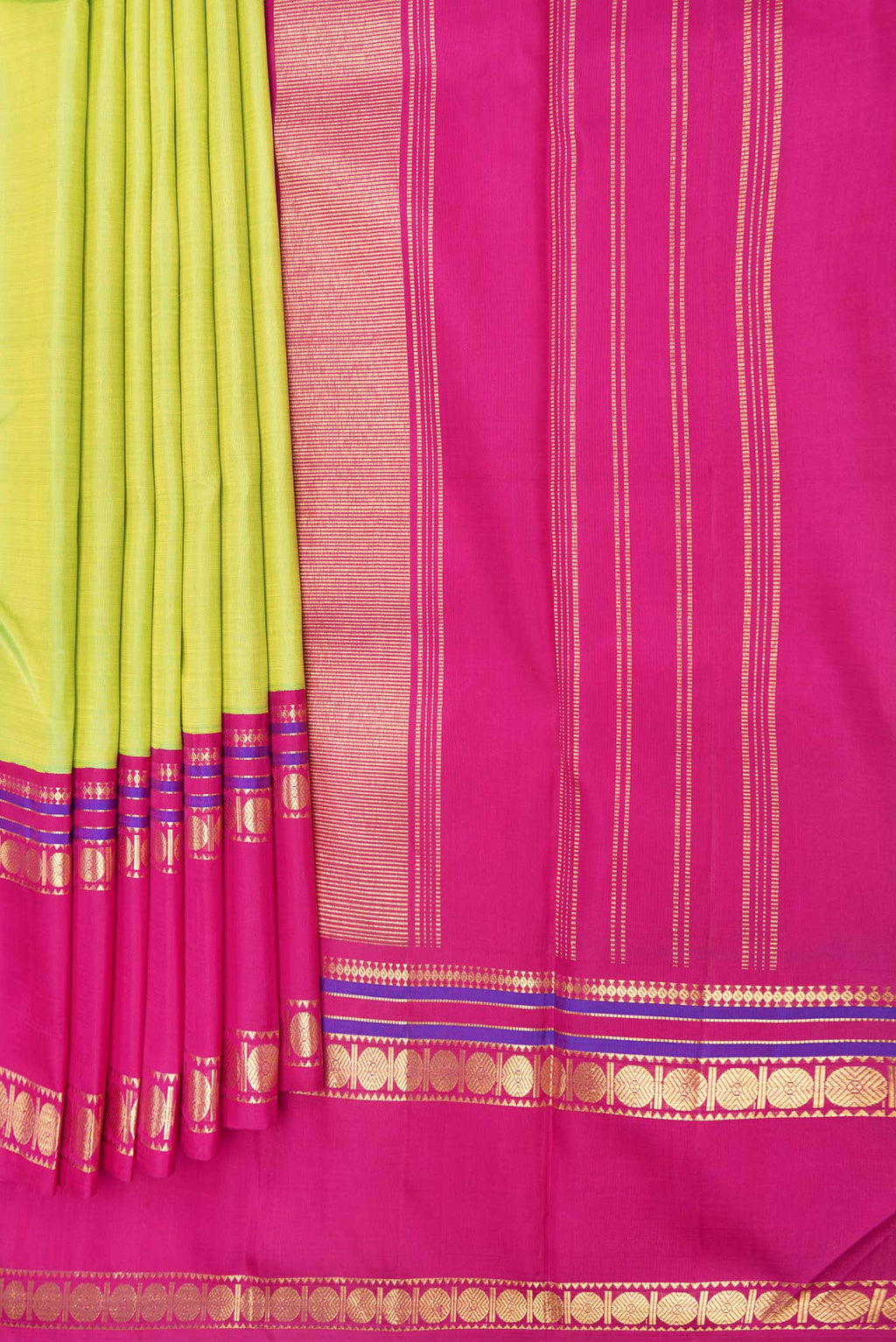 pleats pallu