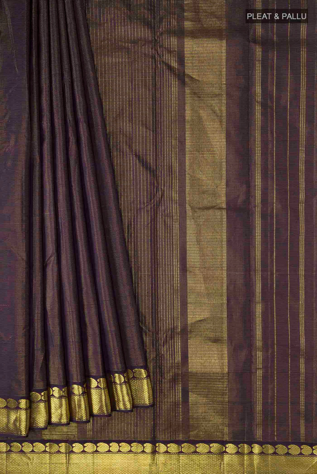 pleats pallu