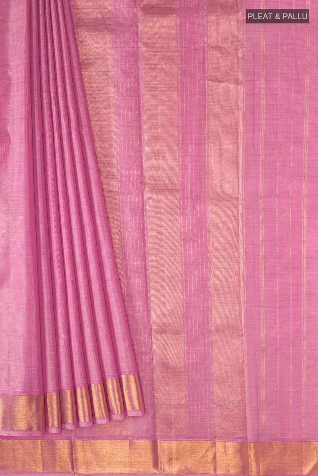 pleats pallu