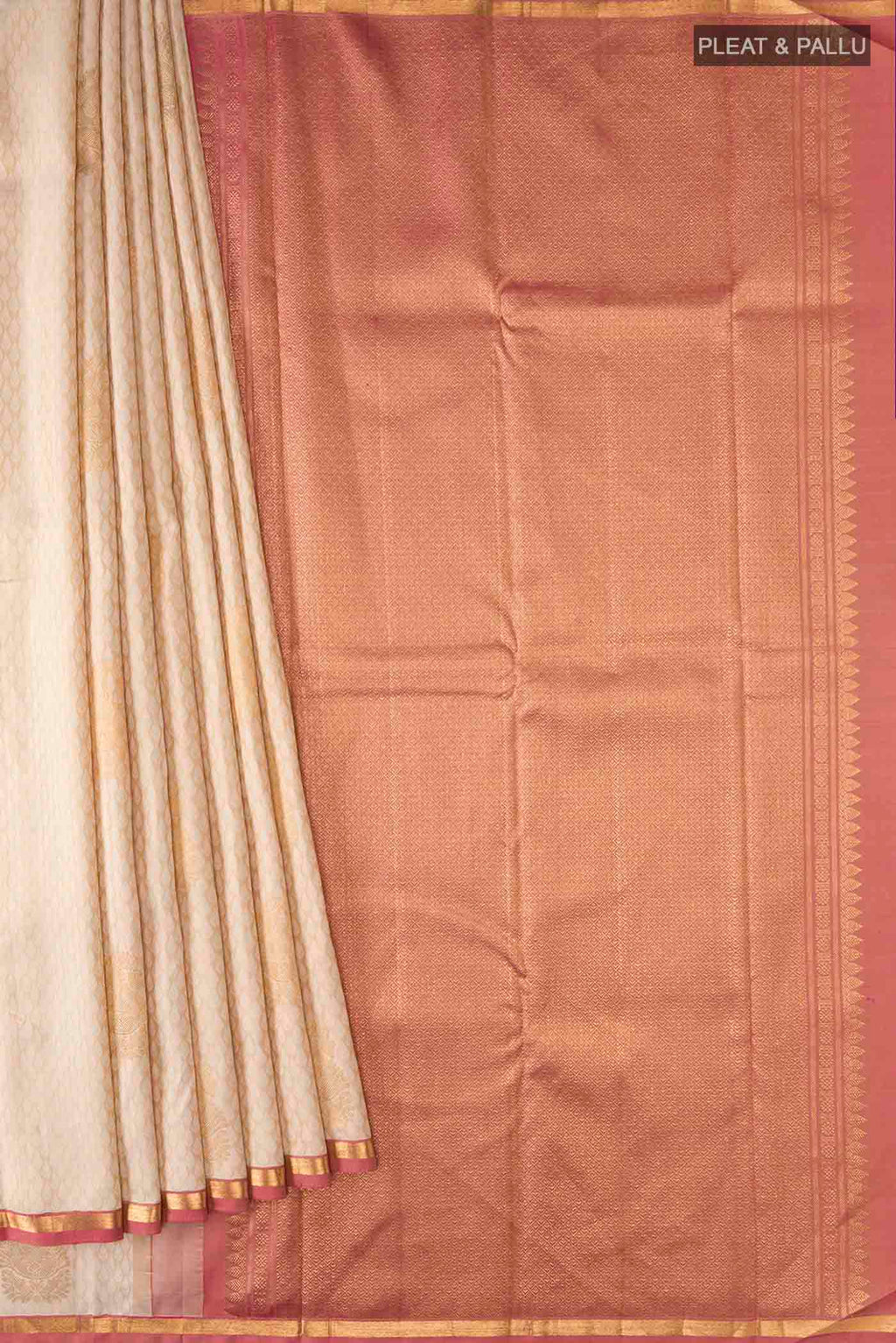 pleats pallu