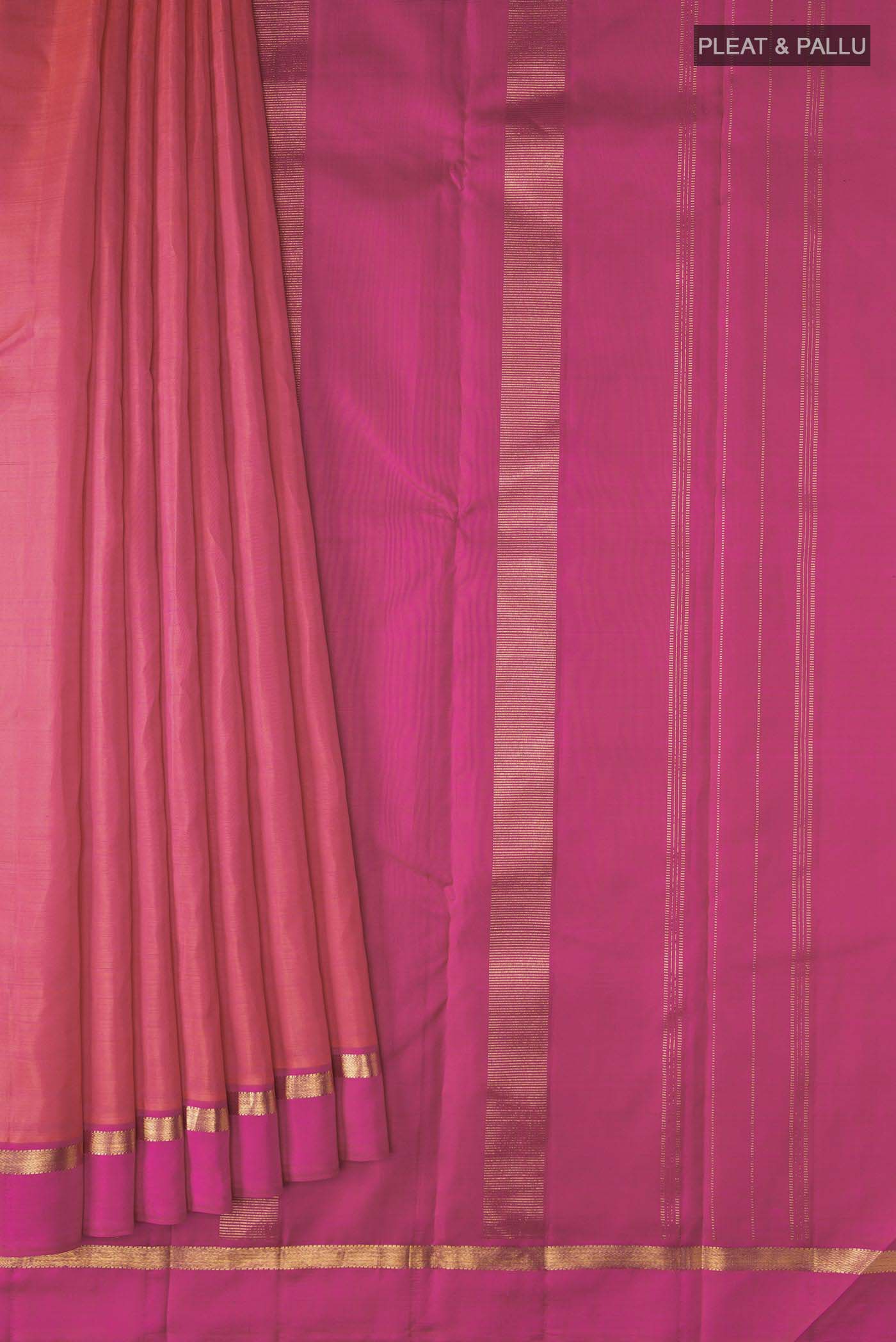 pleats pallu