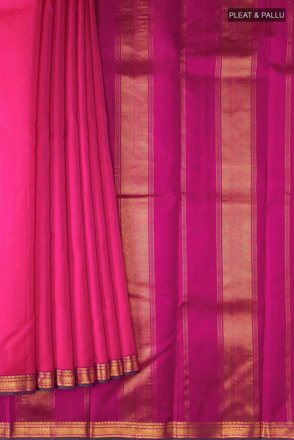 pleats pallu
