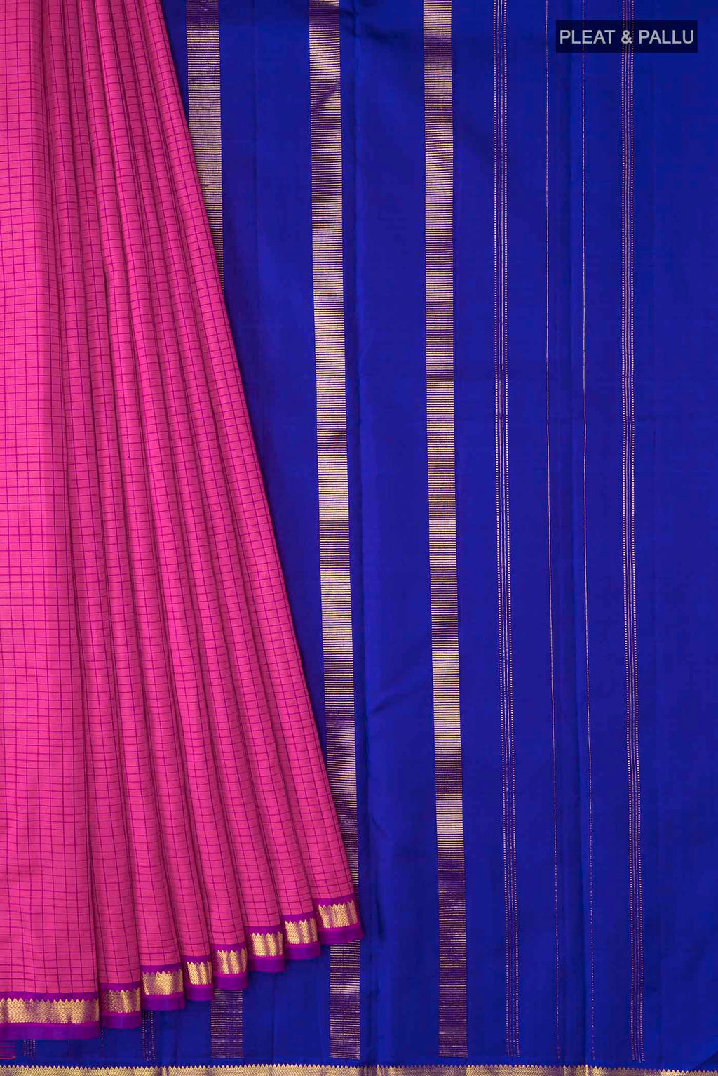 pleats pallu