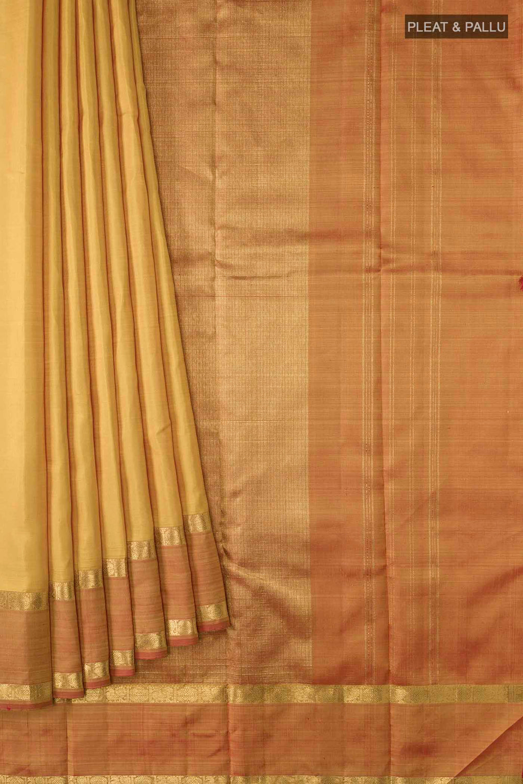 pleats pallu