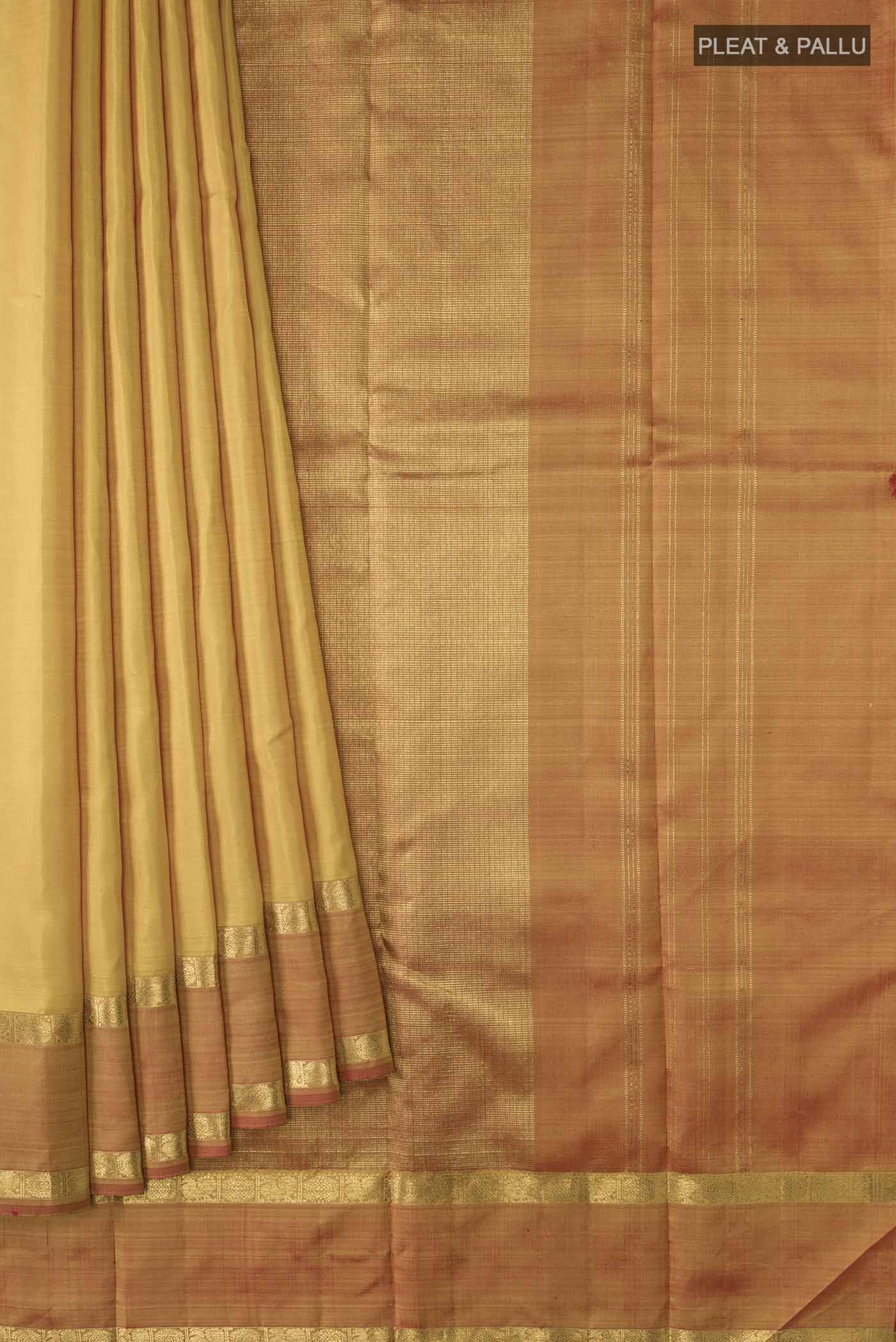 pleats pallu