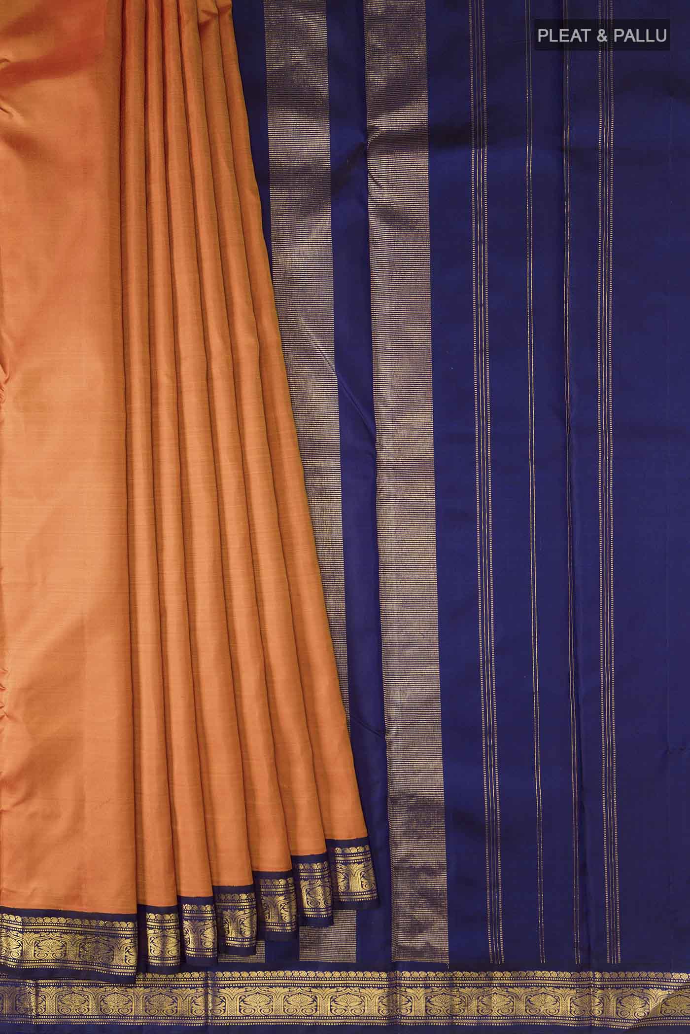 pleats pallu