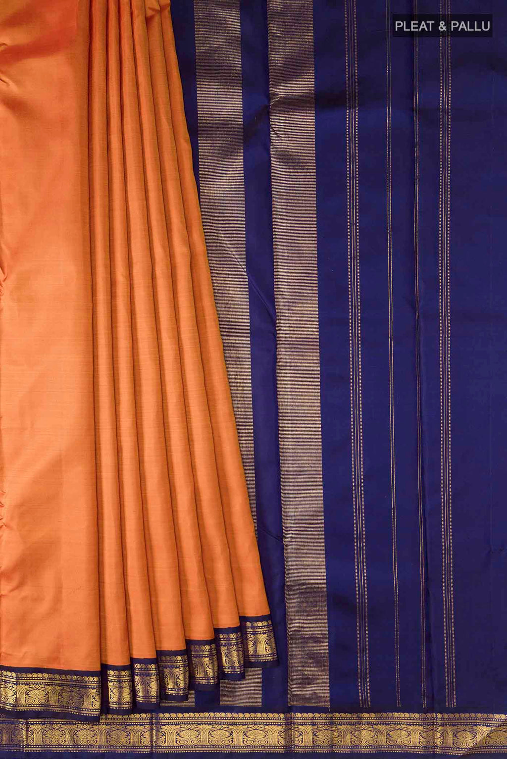 pleats pallu