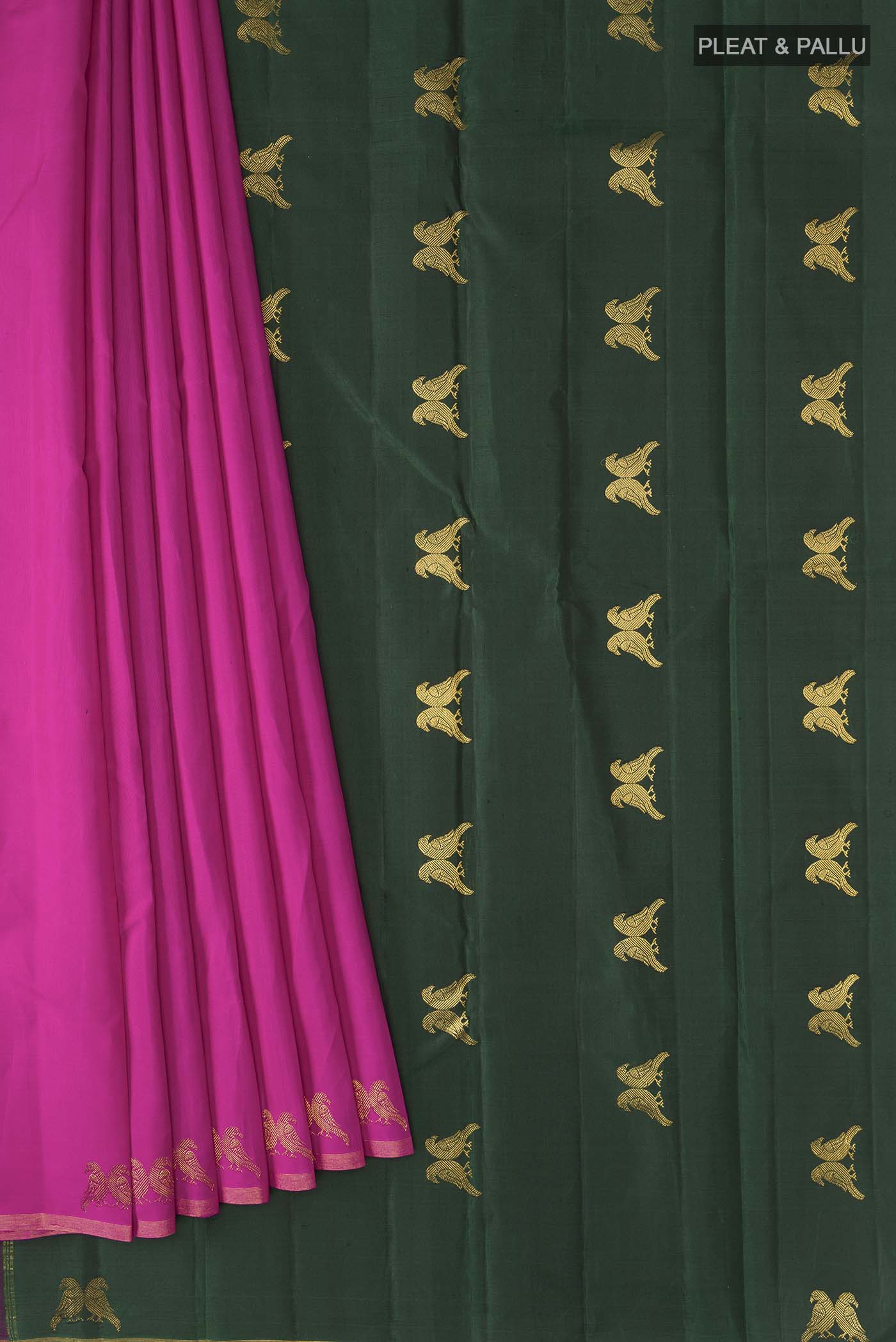 pleats pallu