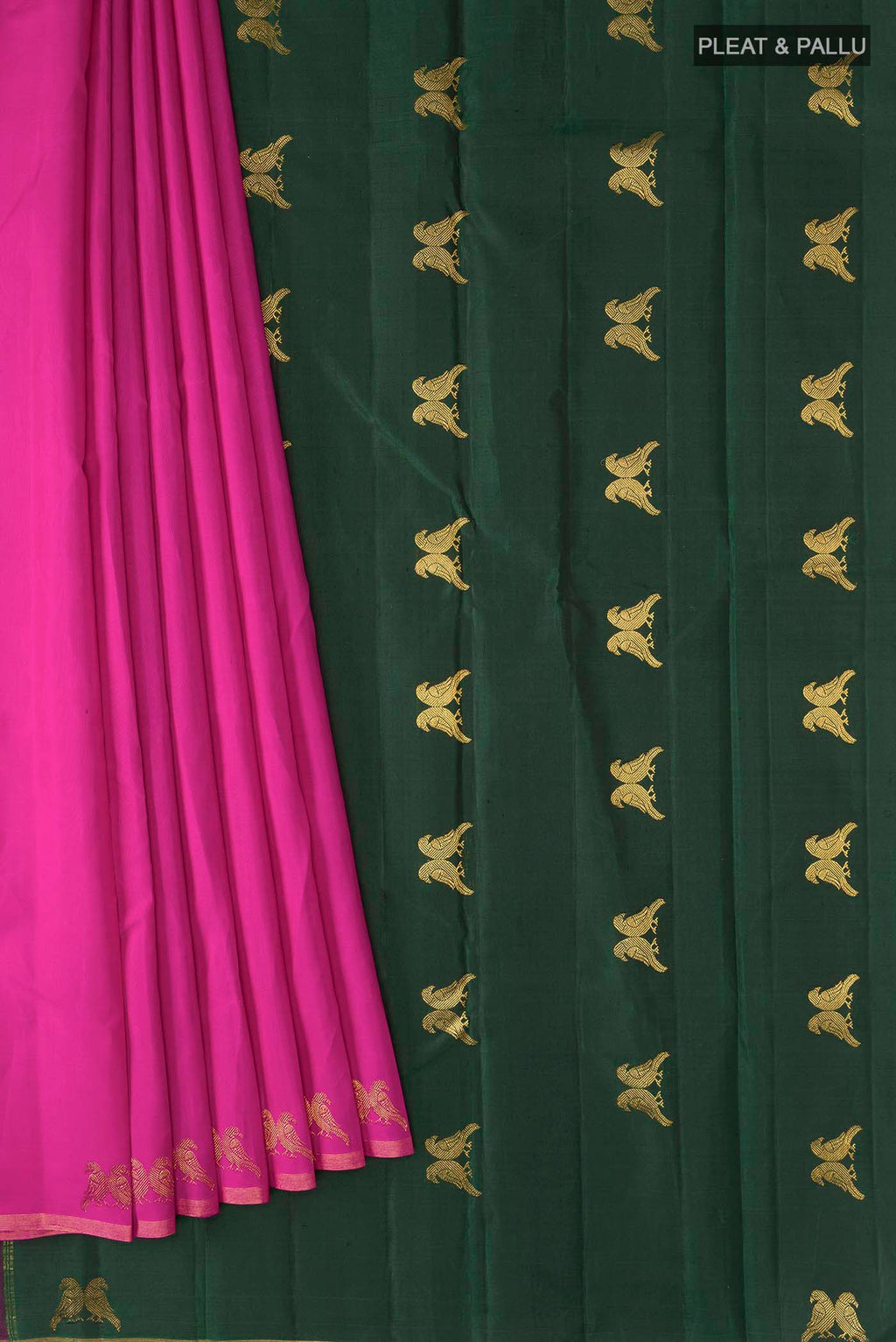 pleats pallu
