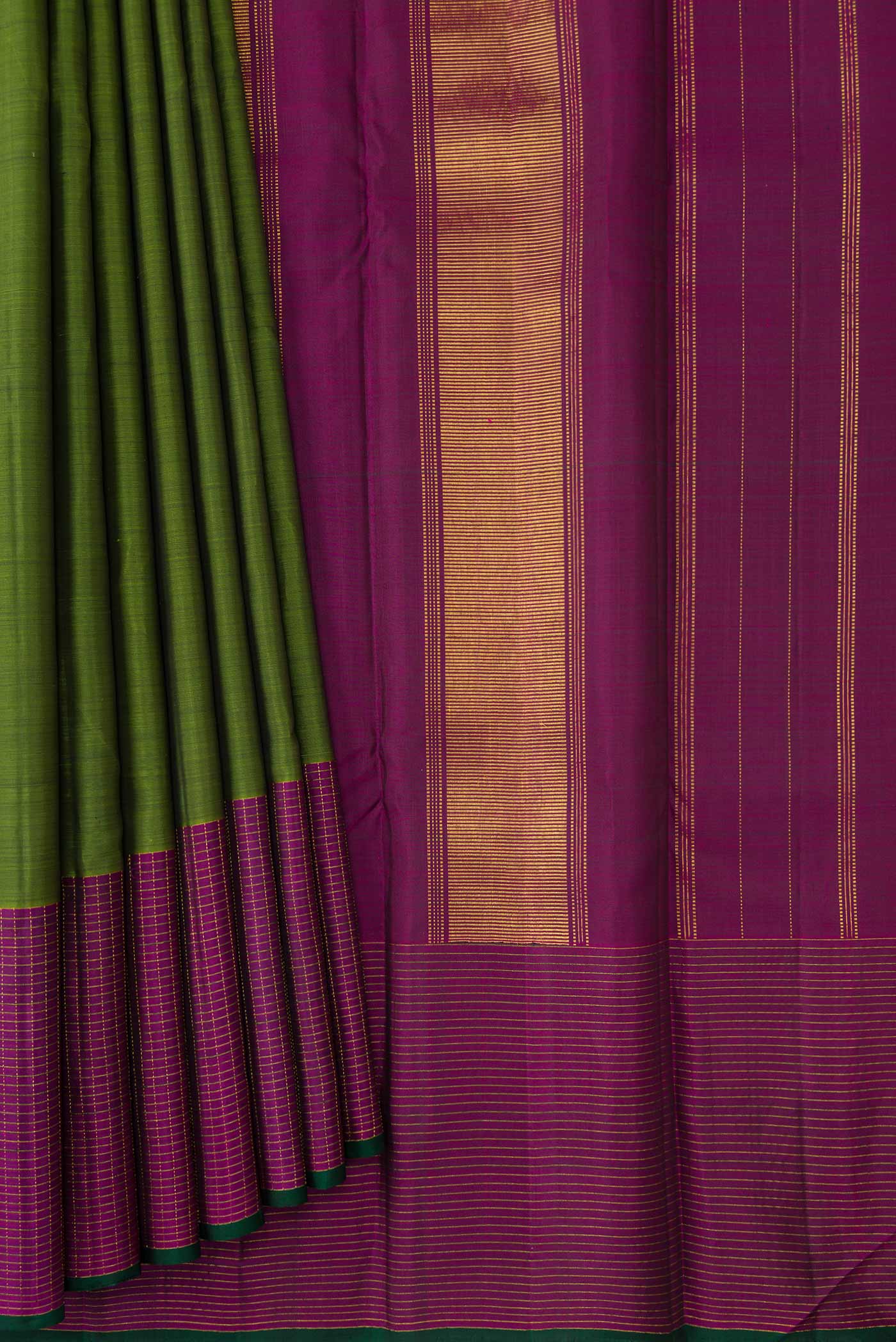 pleats pallu
