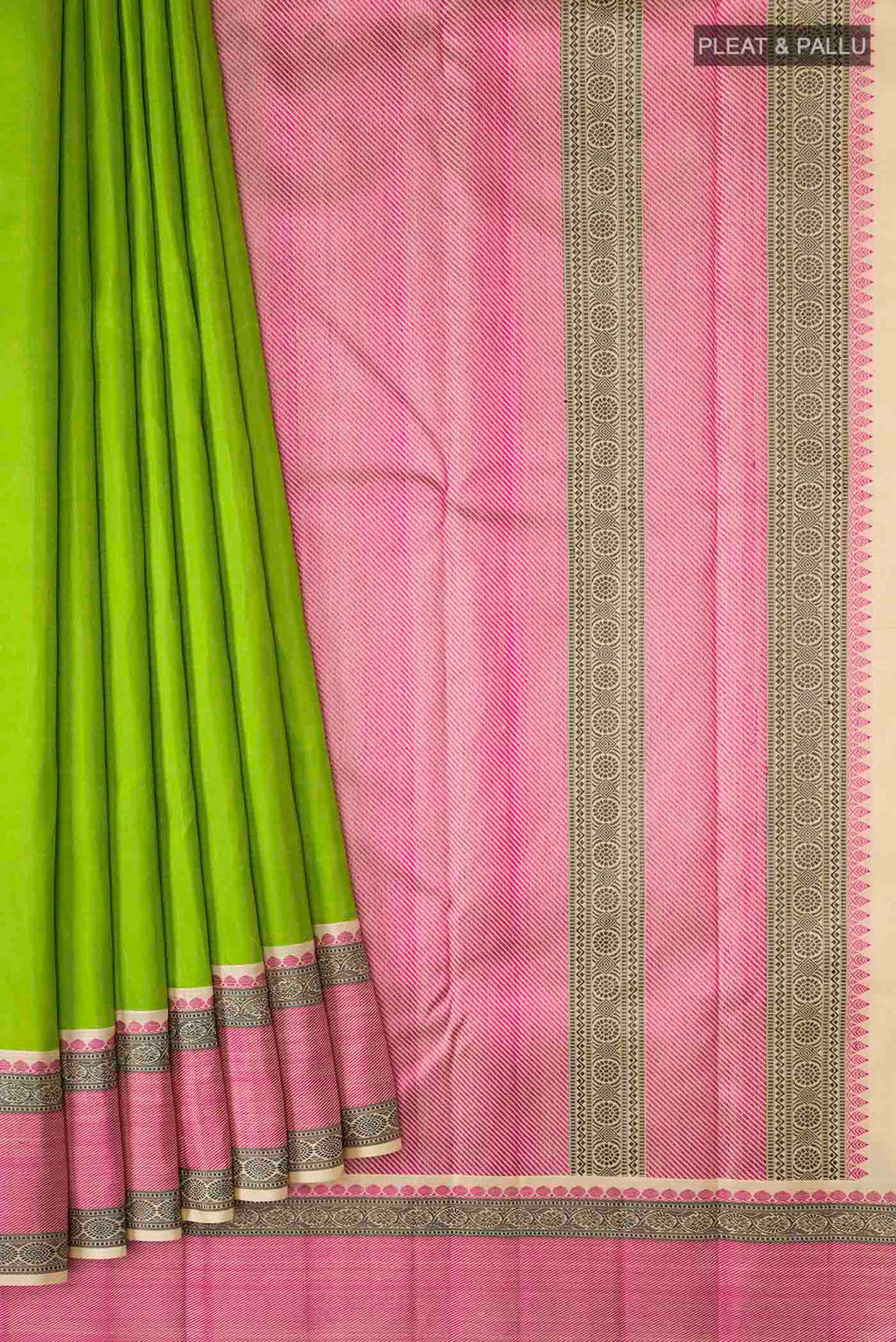 pleats pallu