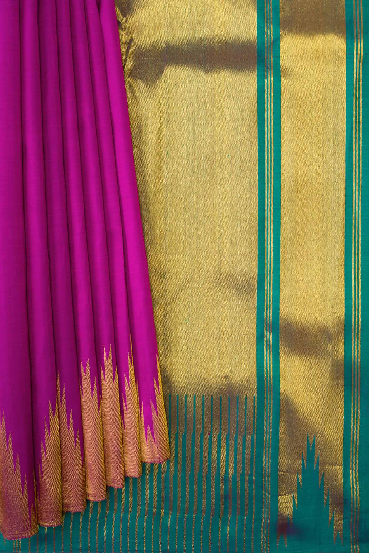 pleats pallu