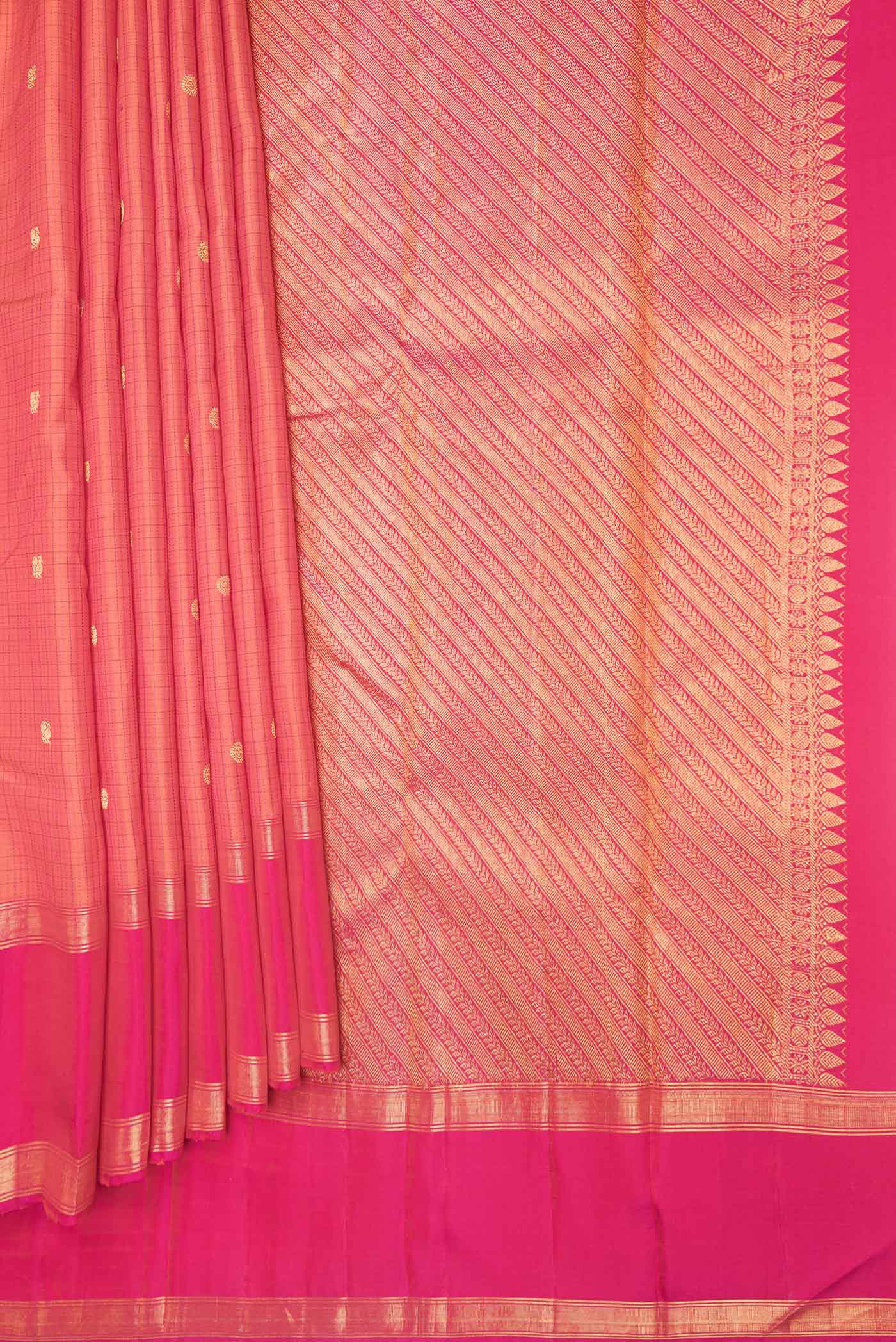 pleats pallu