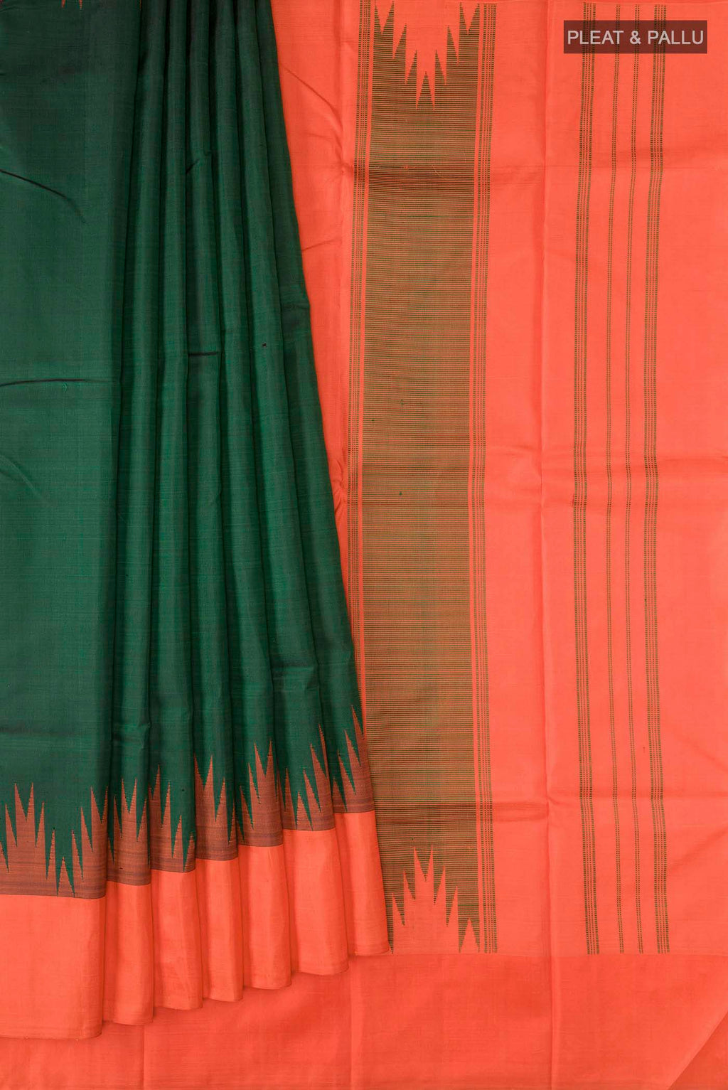 pleats pallu