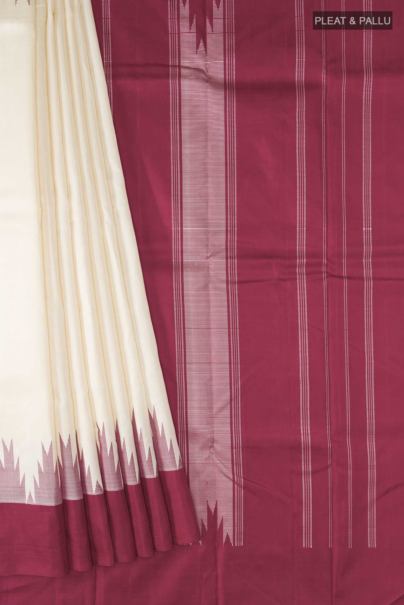 pleats pallu