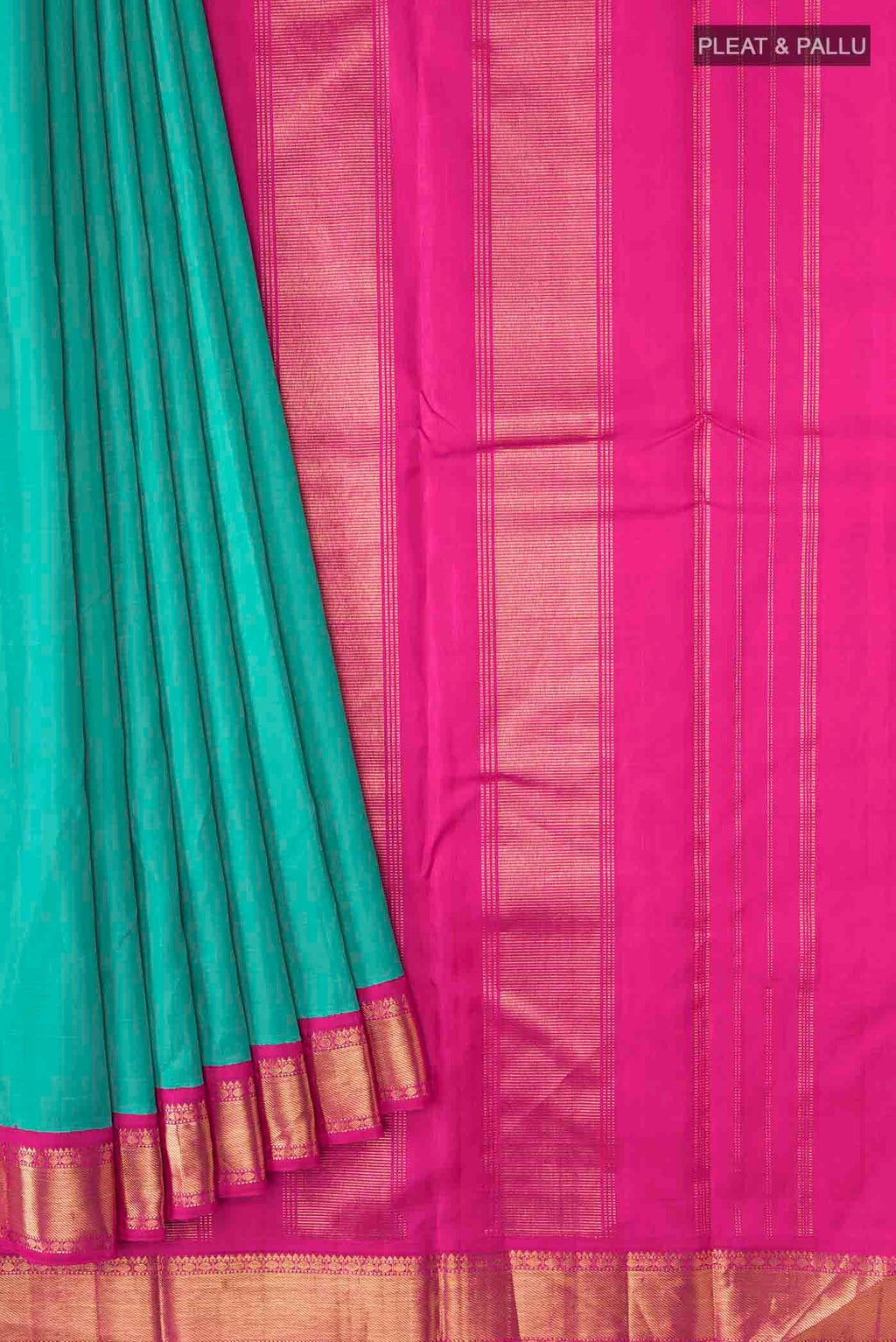 pleats pallu