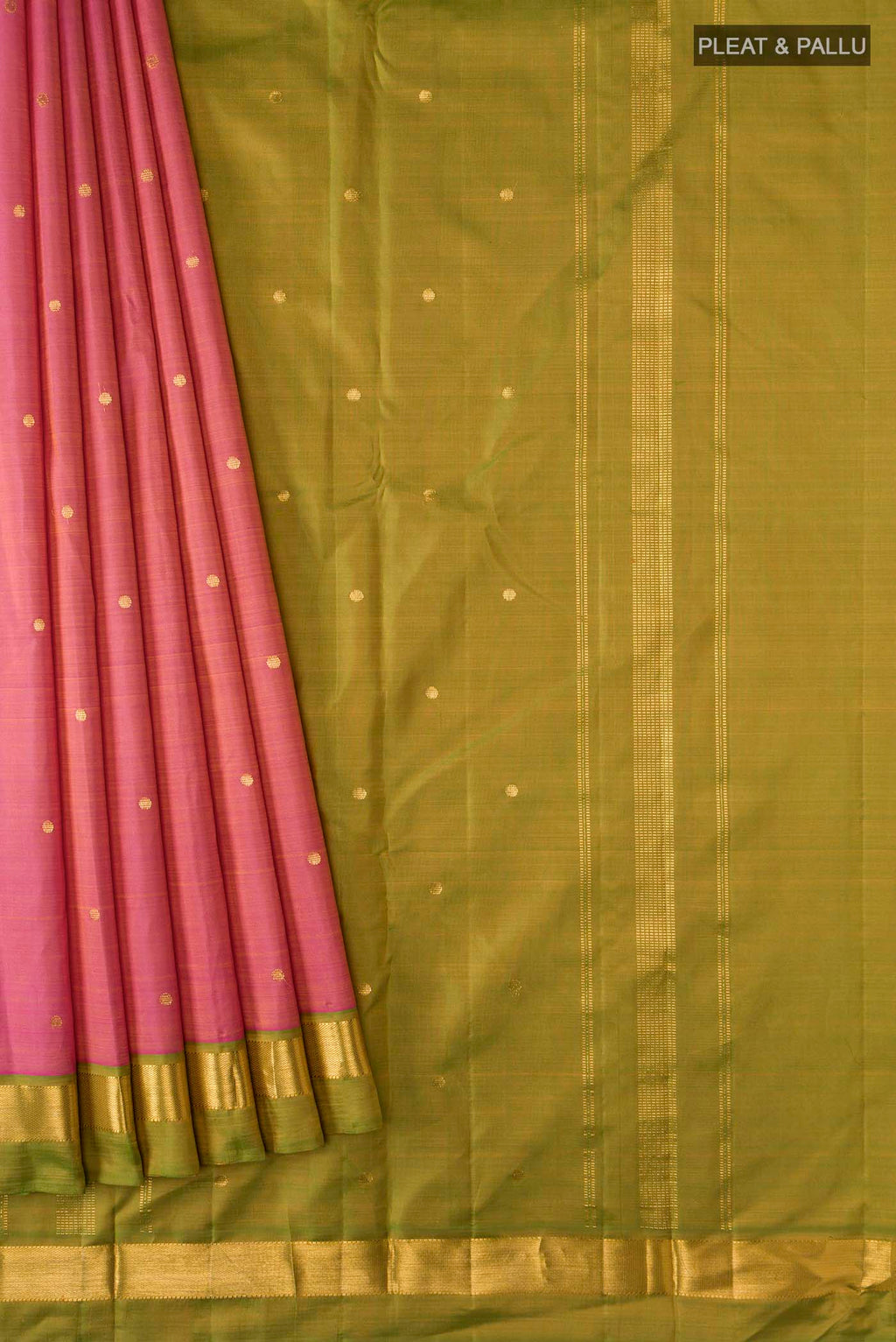 pleats pallu