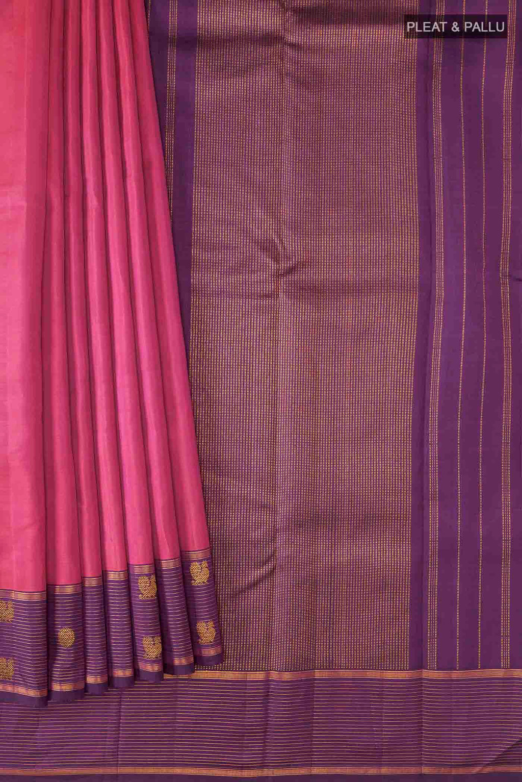 pleats pallu