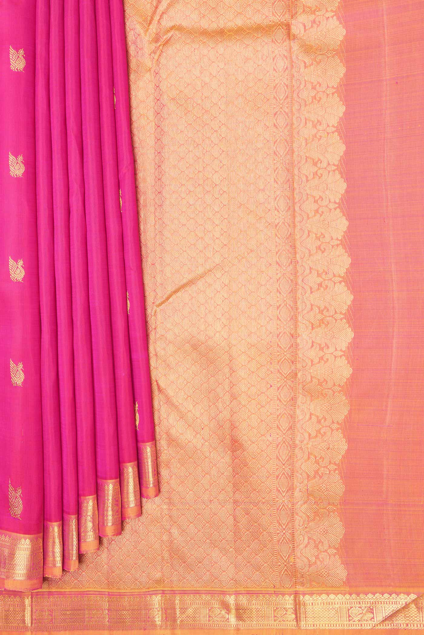 pleats pallu