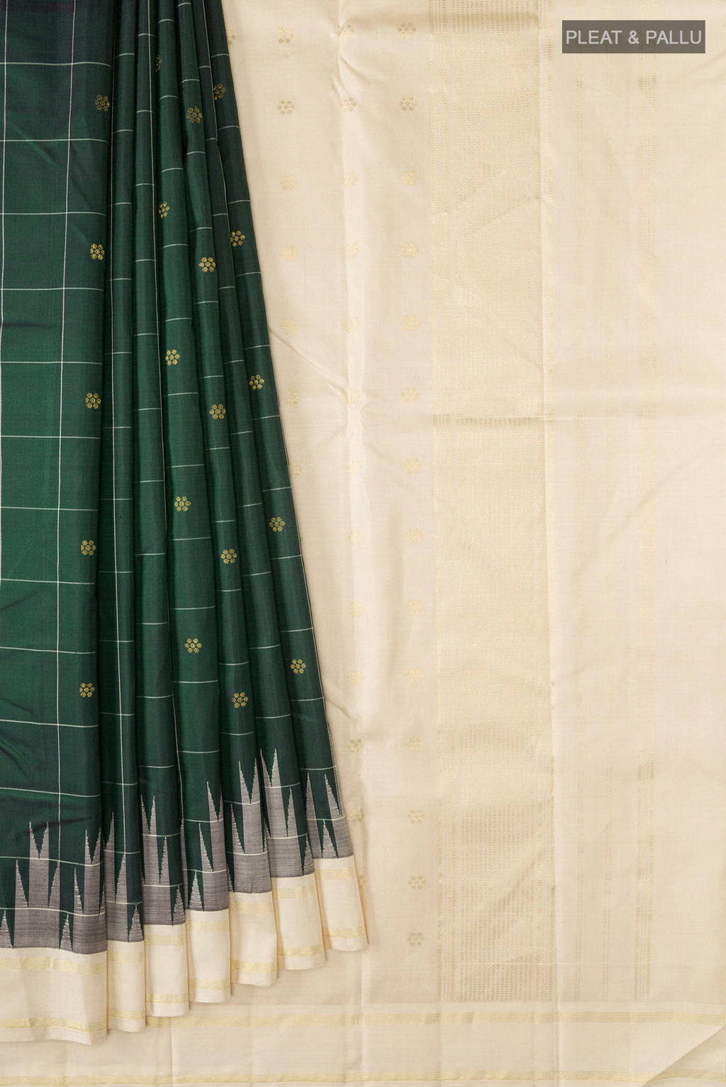 pleats pallu