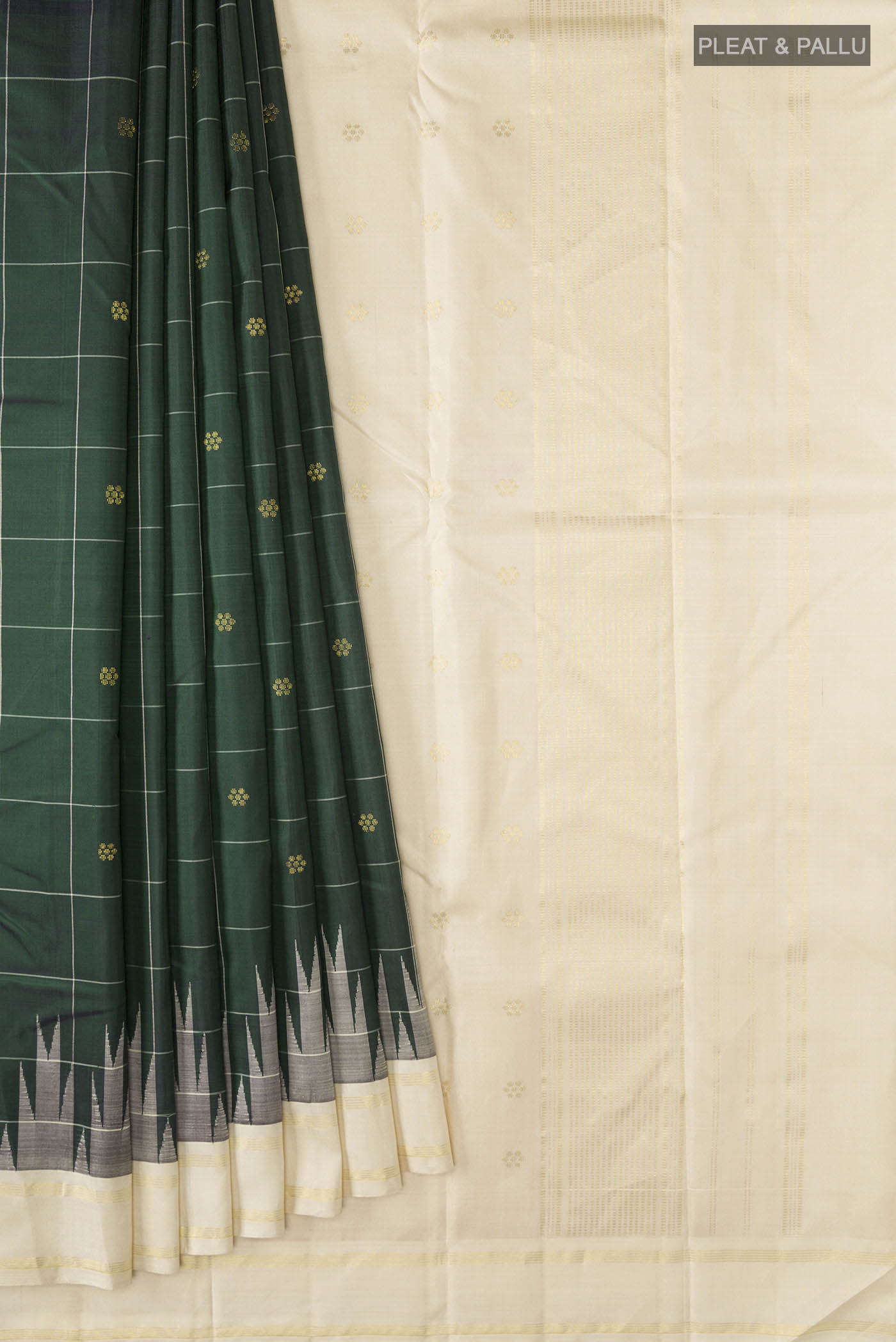 pleats pallu