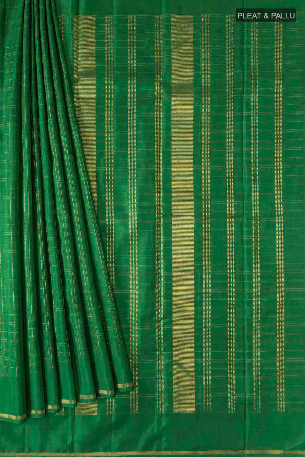 pleats pallu