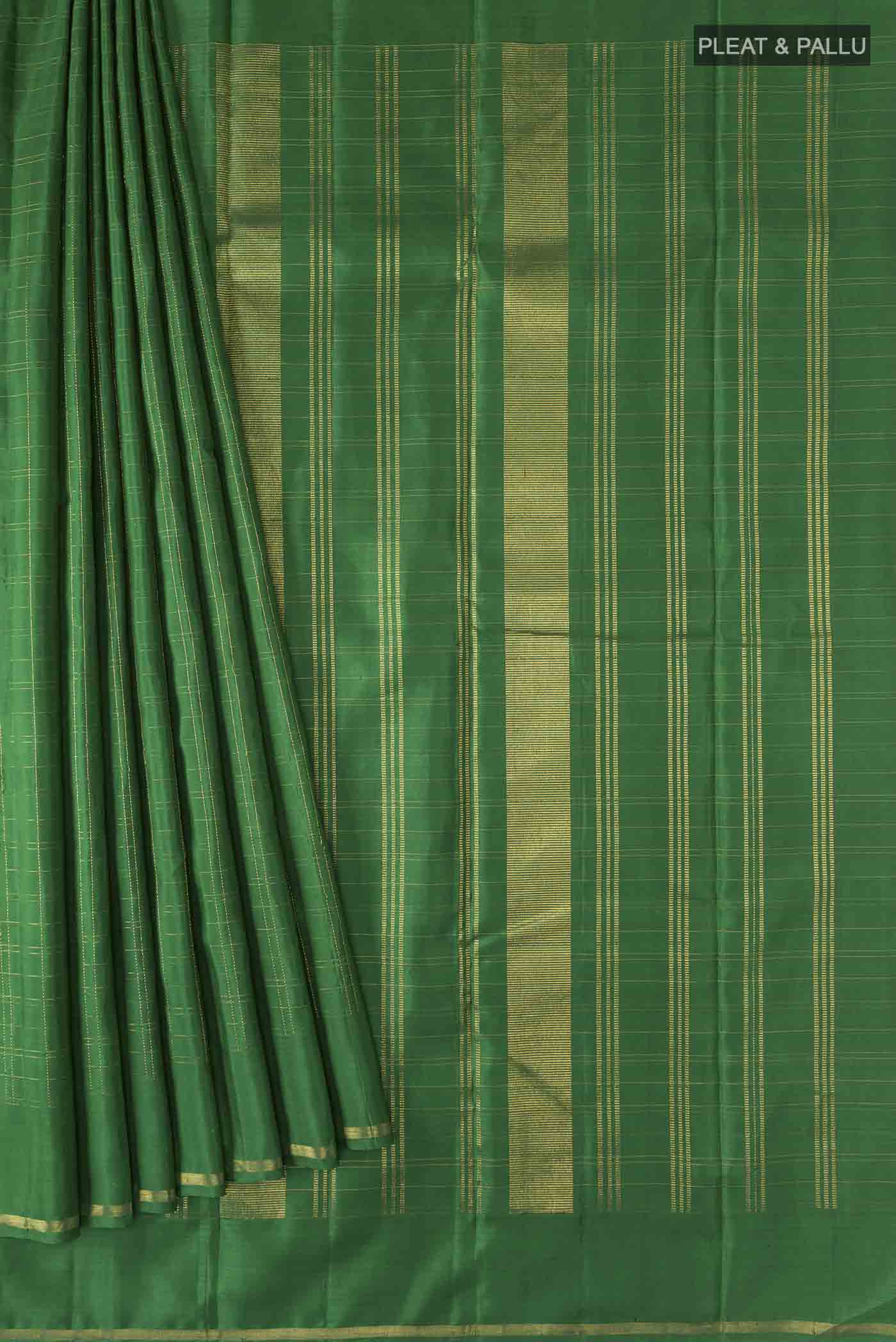pleats pallu