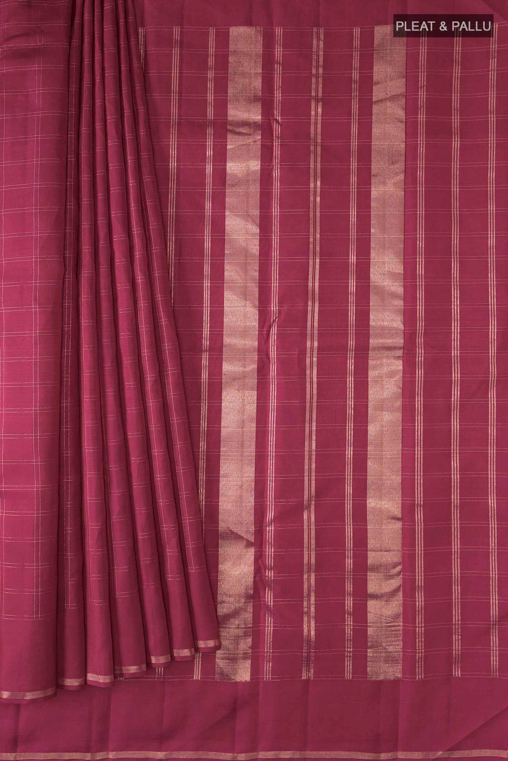 pleats pallu