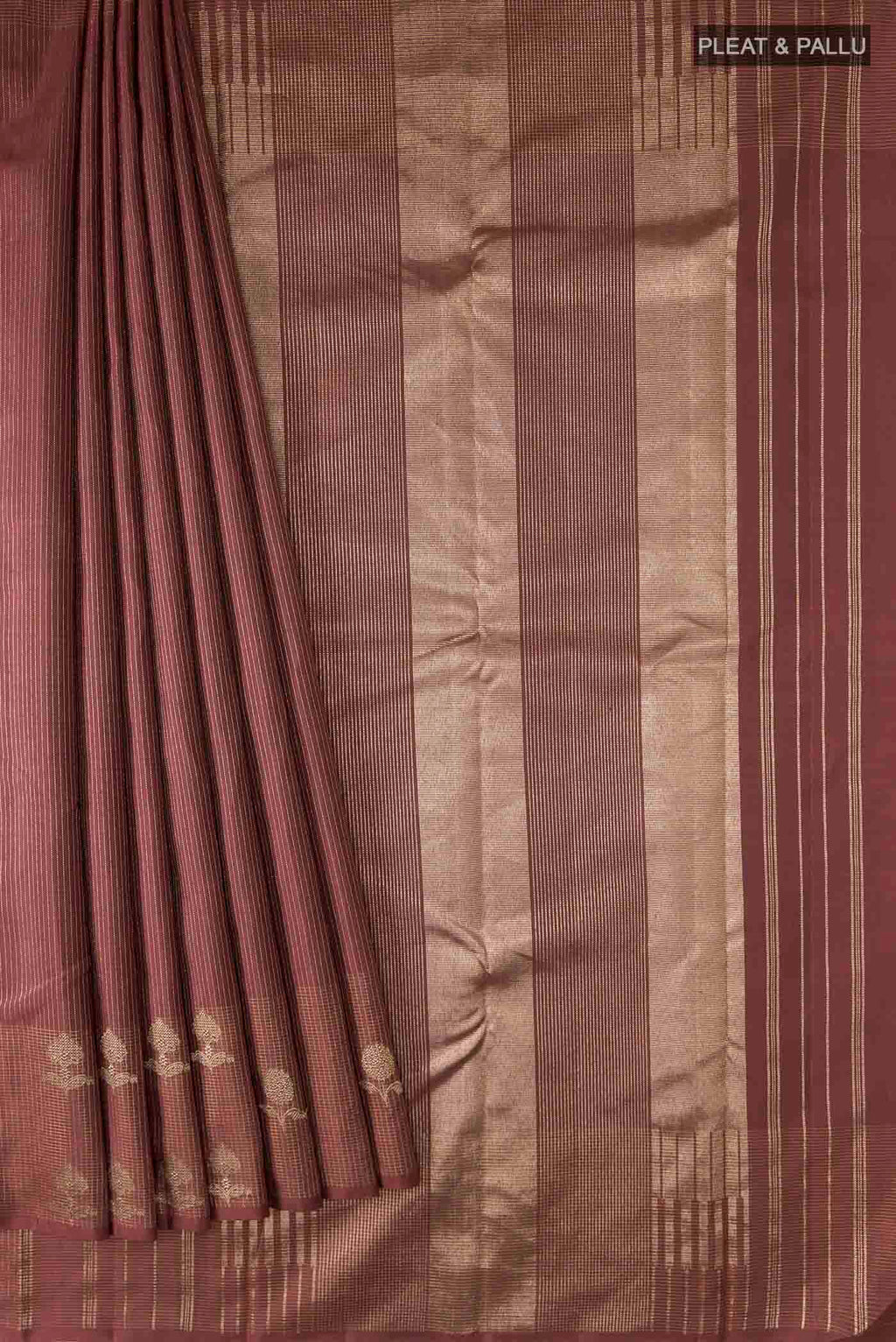 pleats pallu