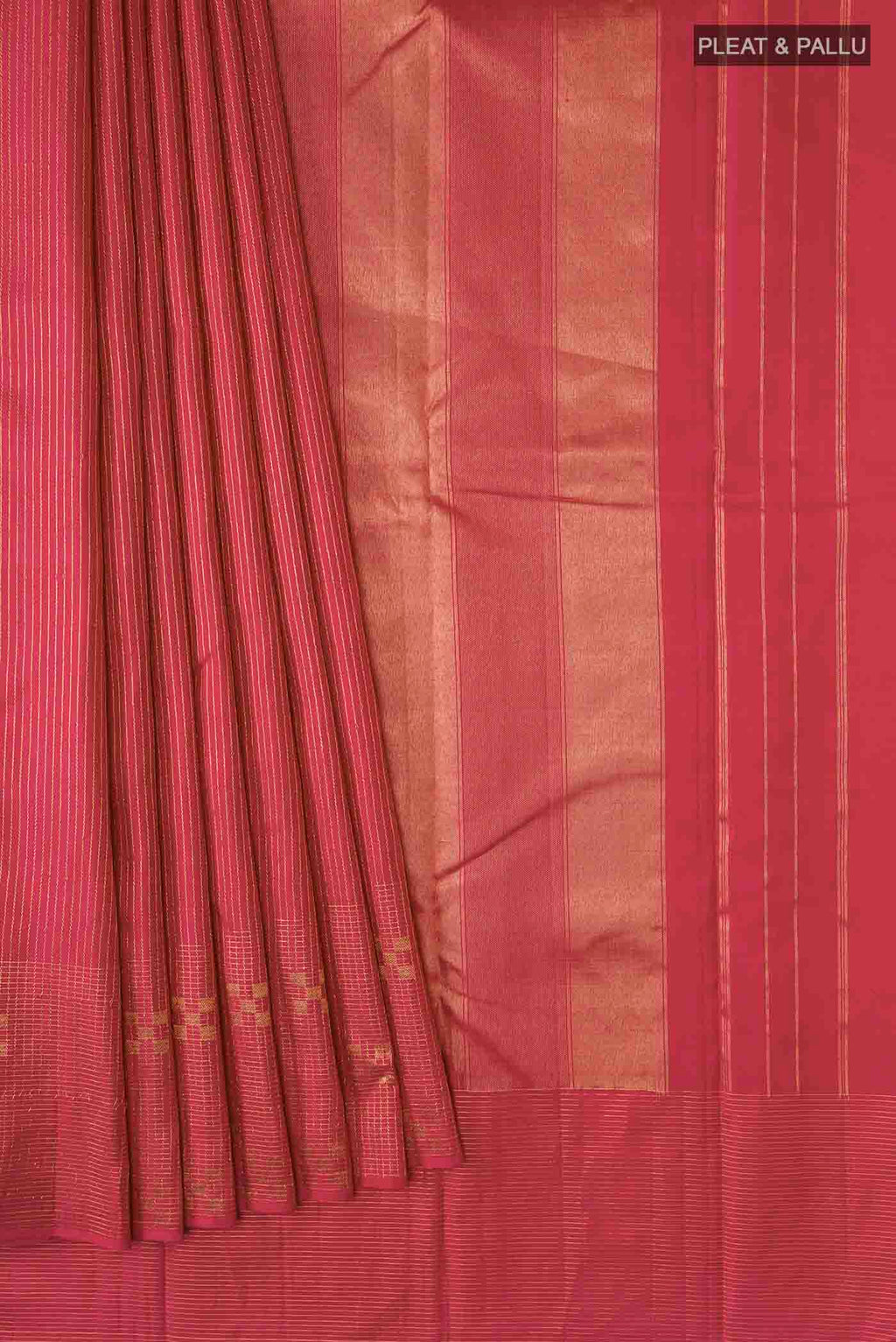 pleats pallu