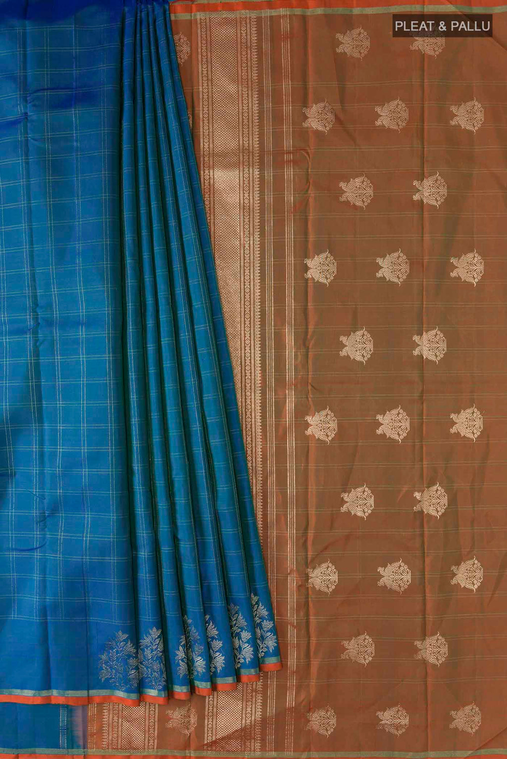 pleats pallu