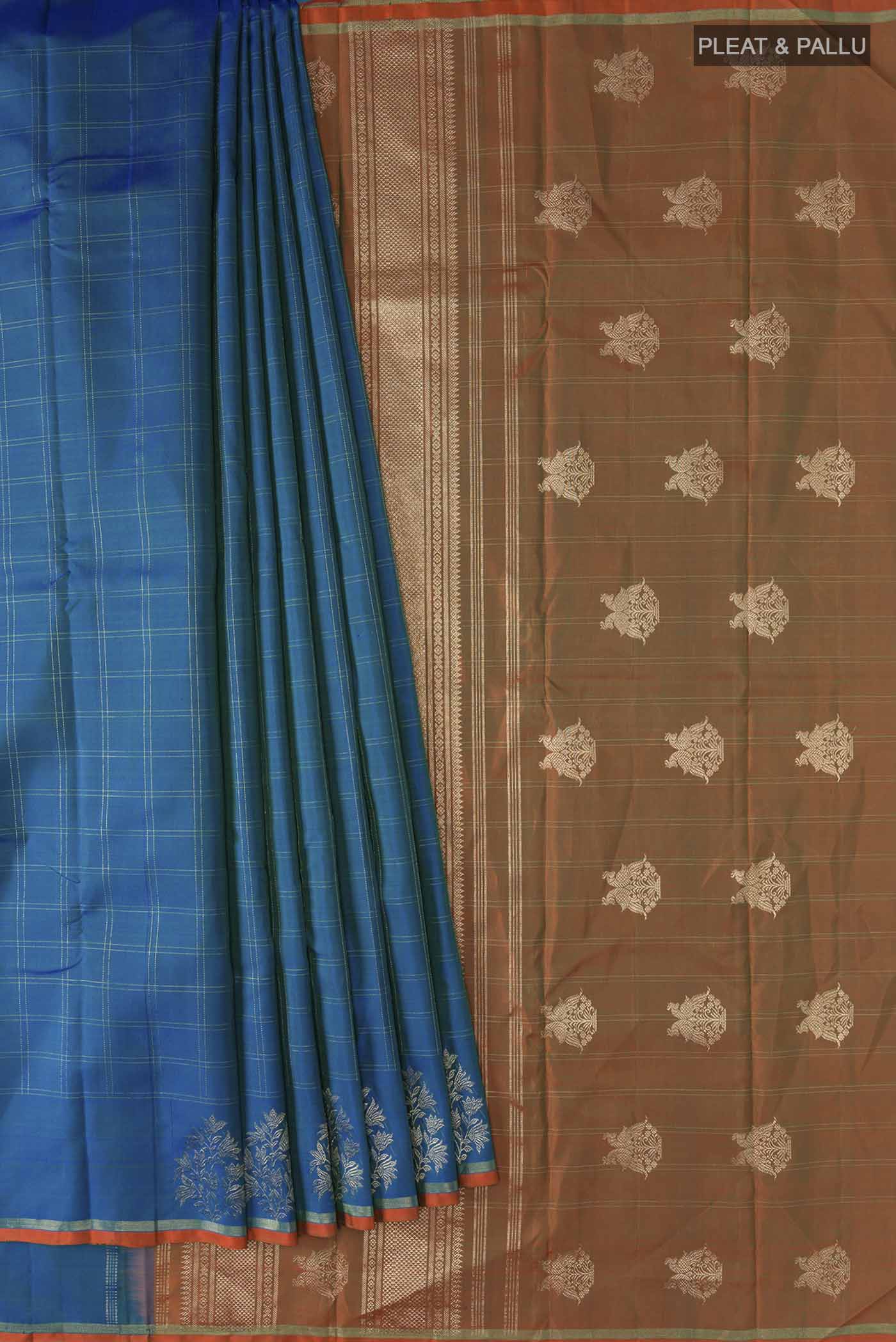 pleats pallu