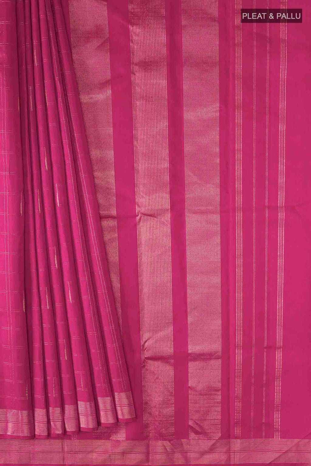 pleats pallu