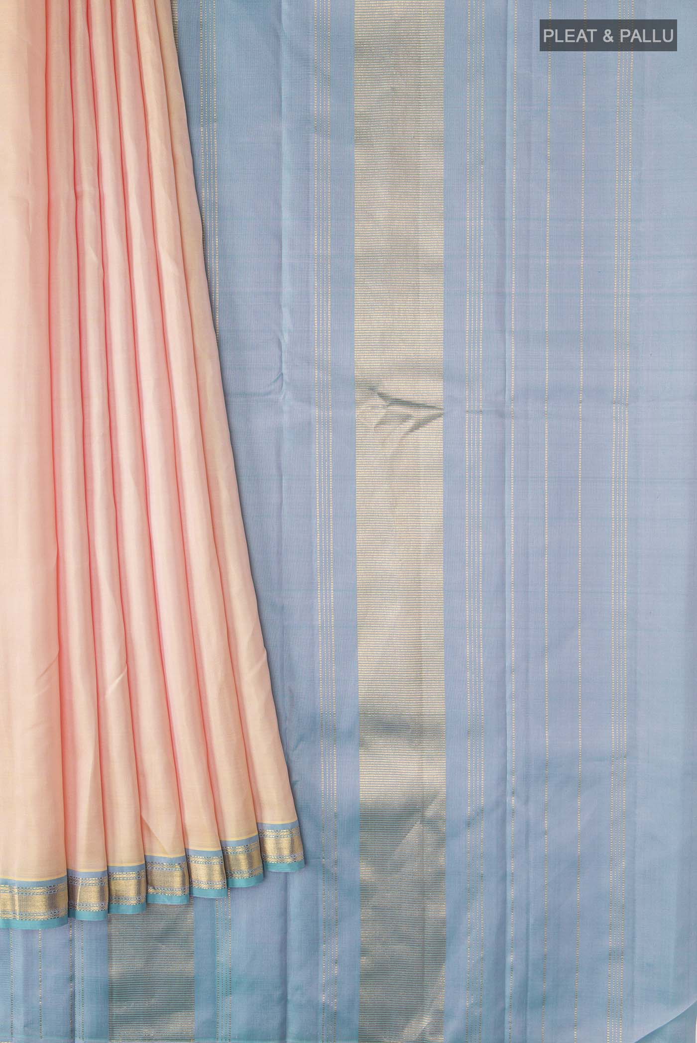 pleats pallu