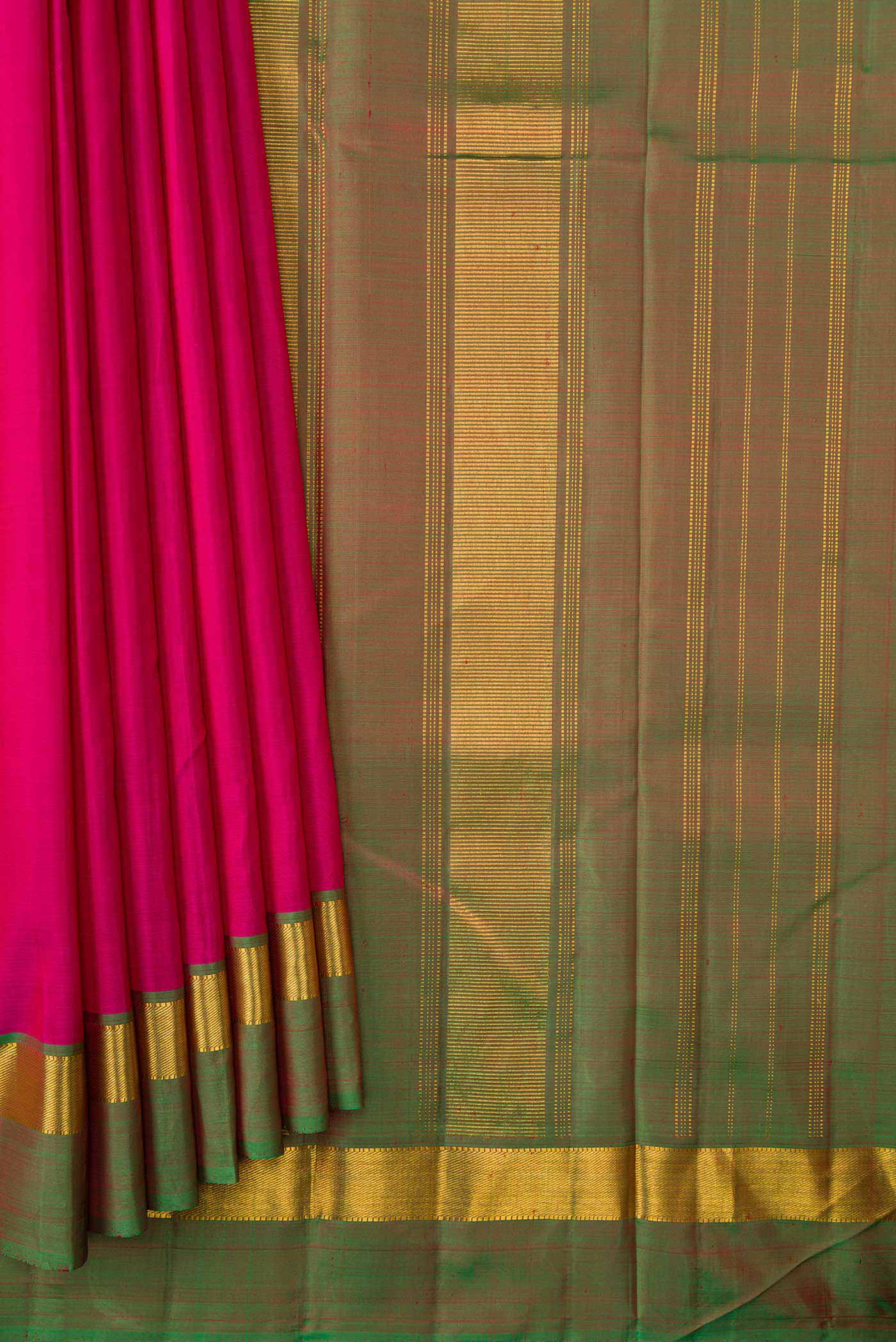 pleats pallu