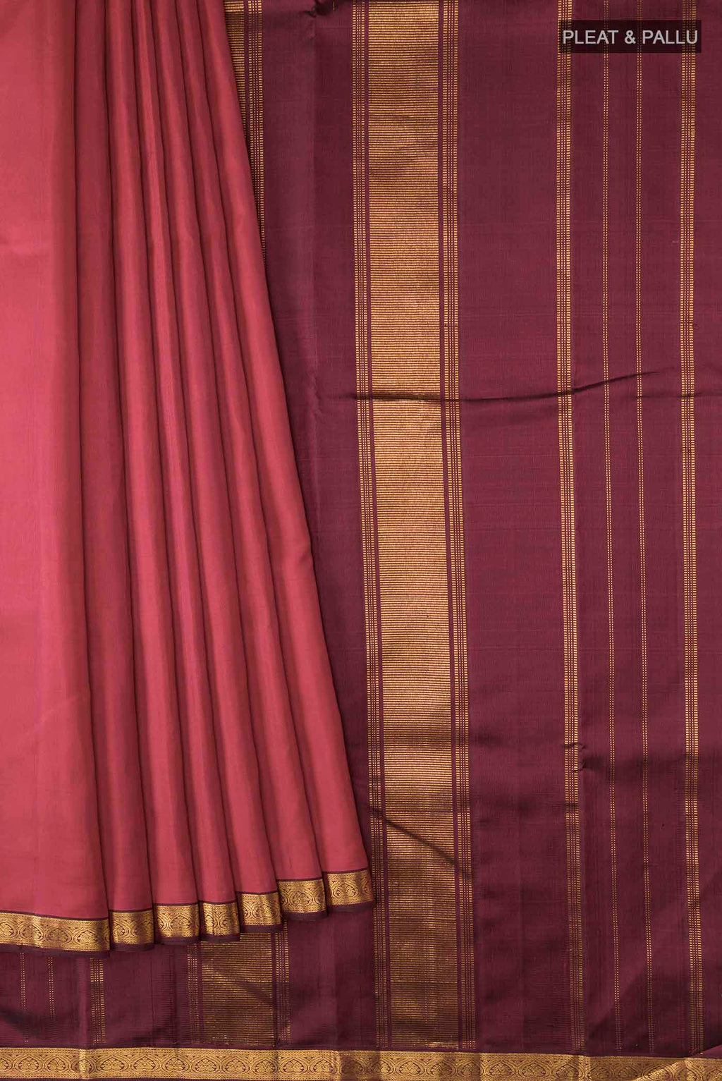 pleats pallu