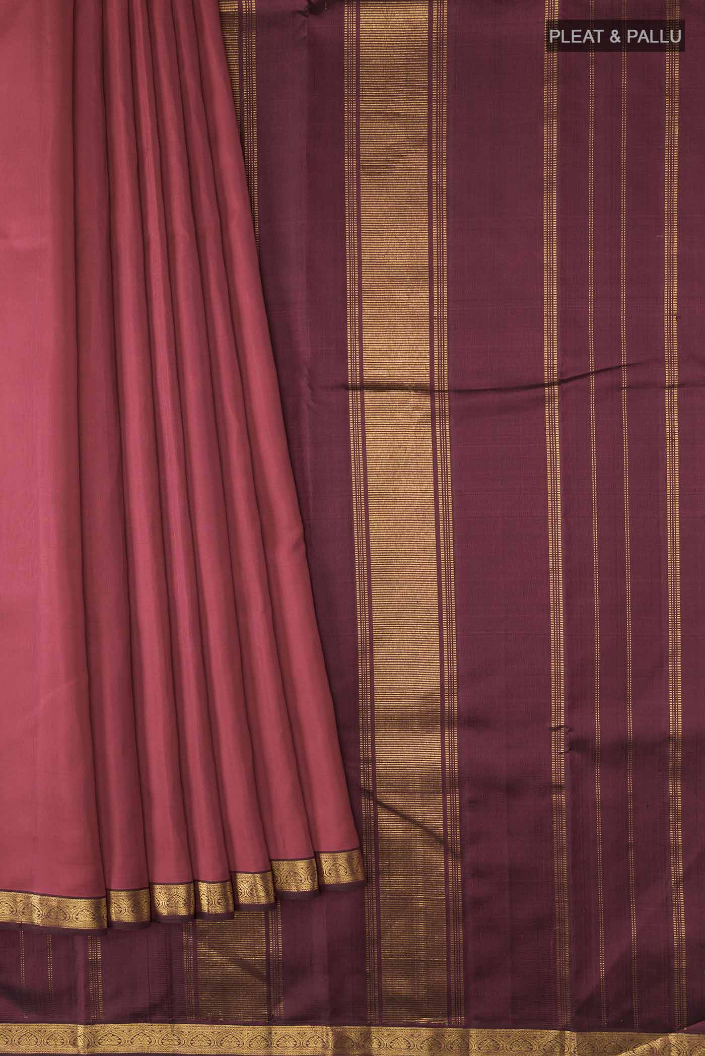 pleats pallu