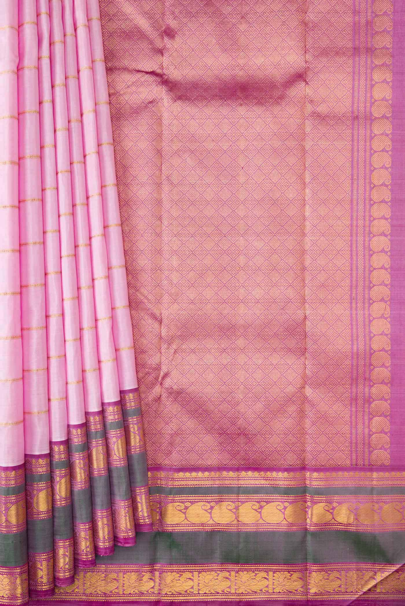 pleats pallu