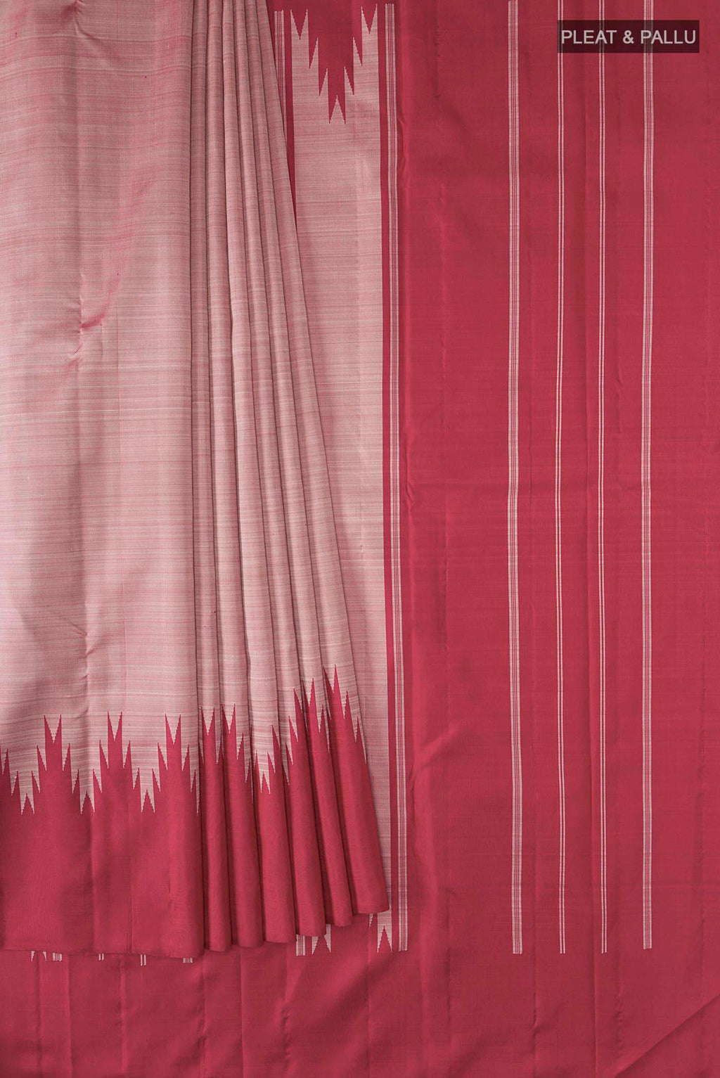 pleats pallu