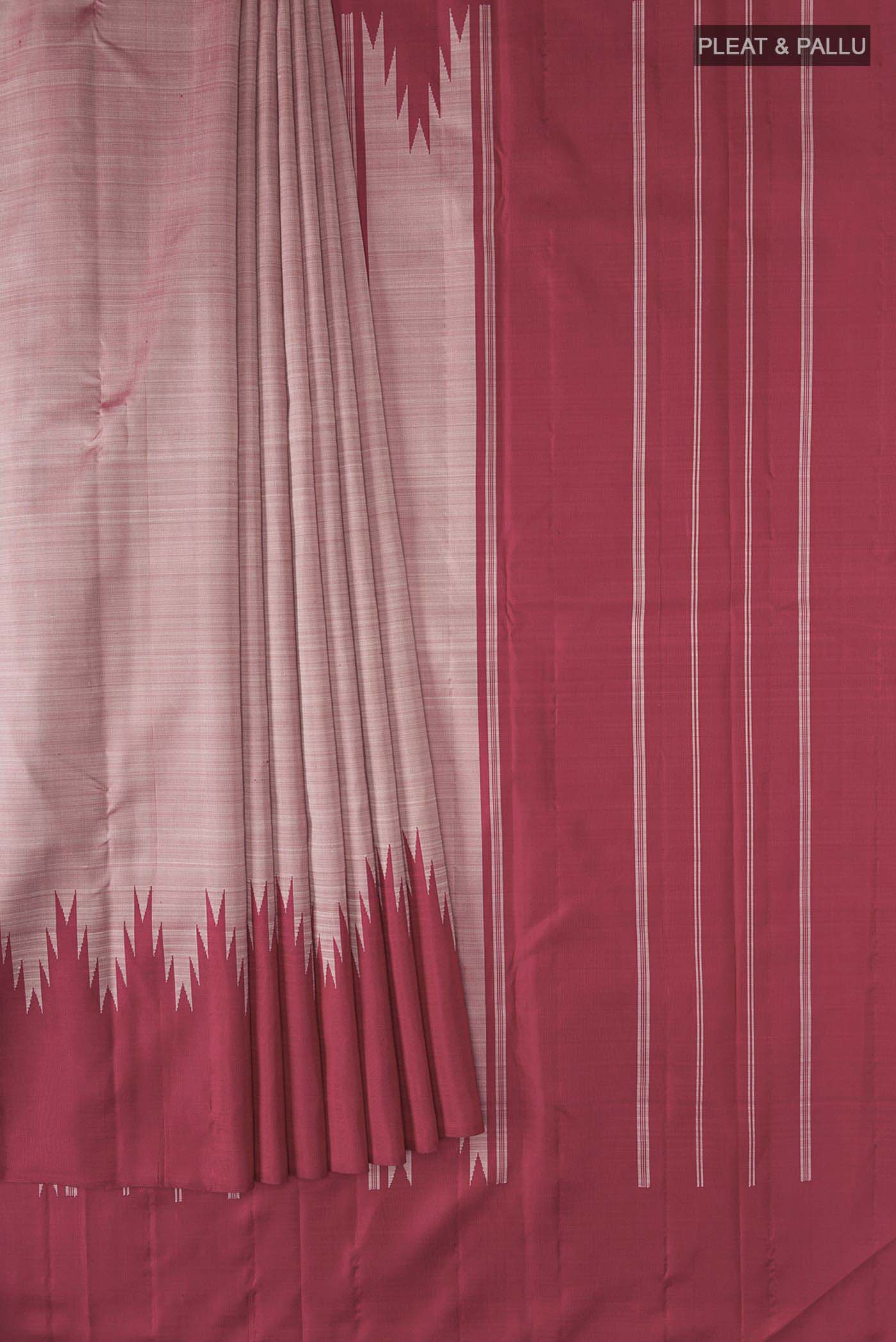 pleats pallu