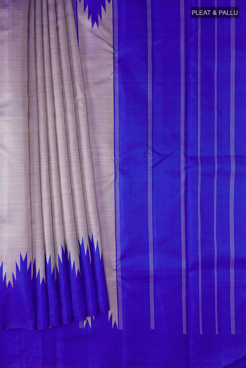 pleats pallu