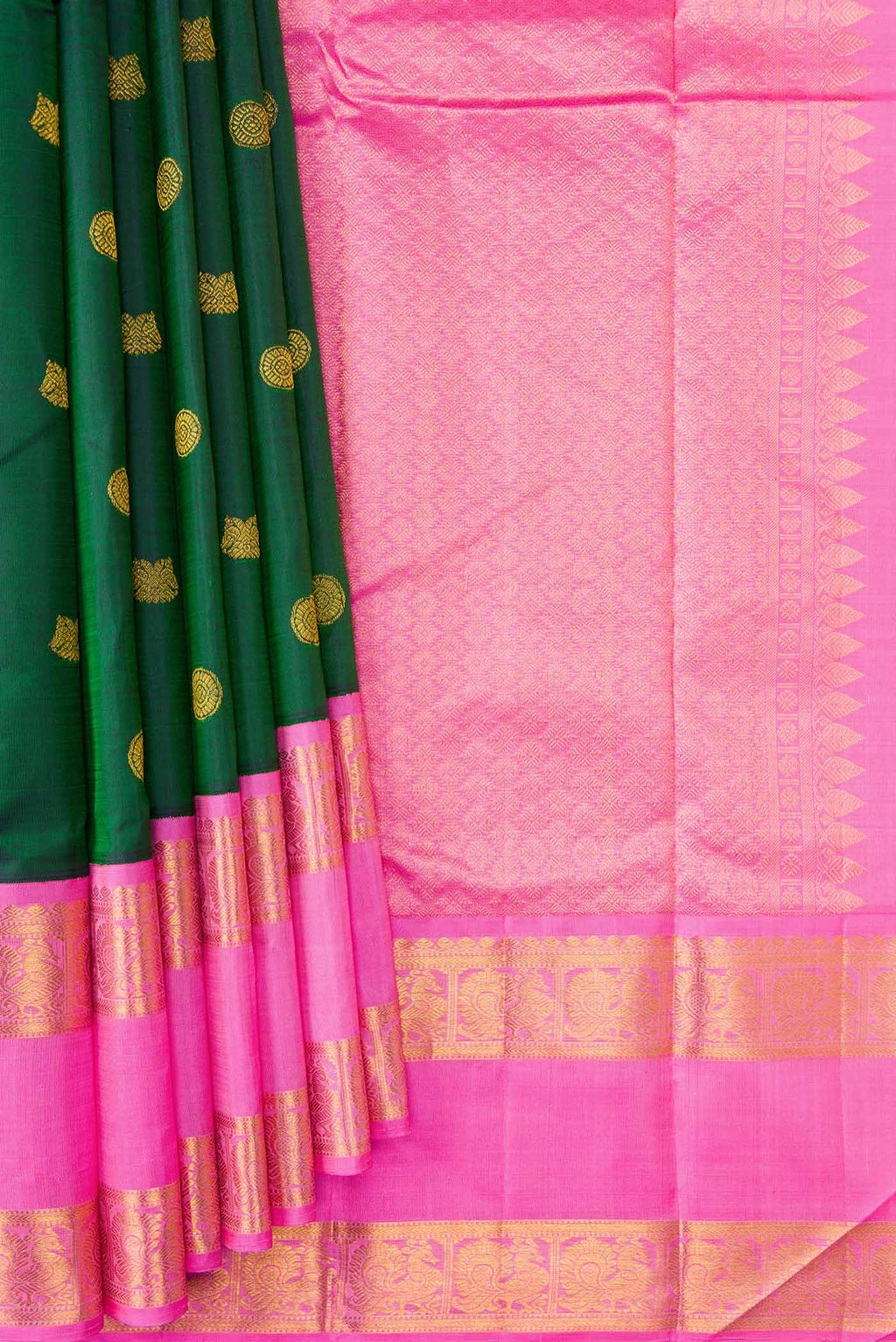 pleats pallu