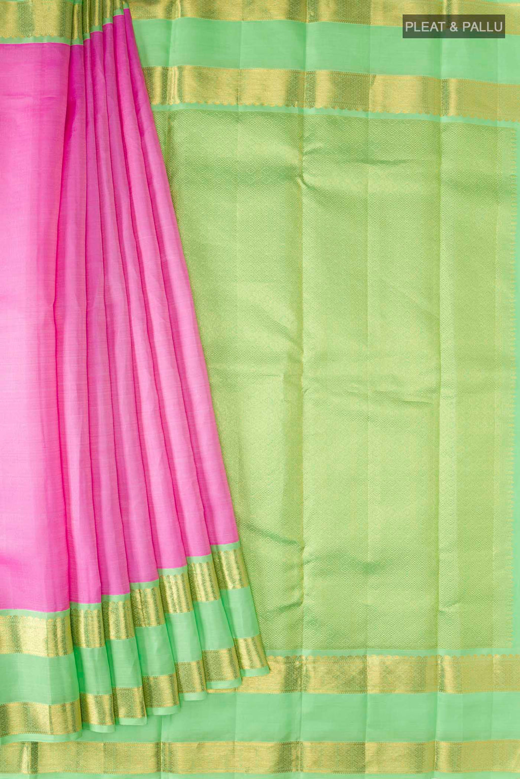 pleats pallu